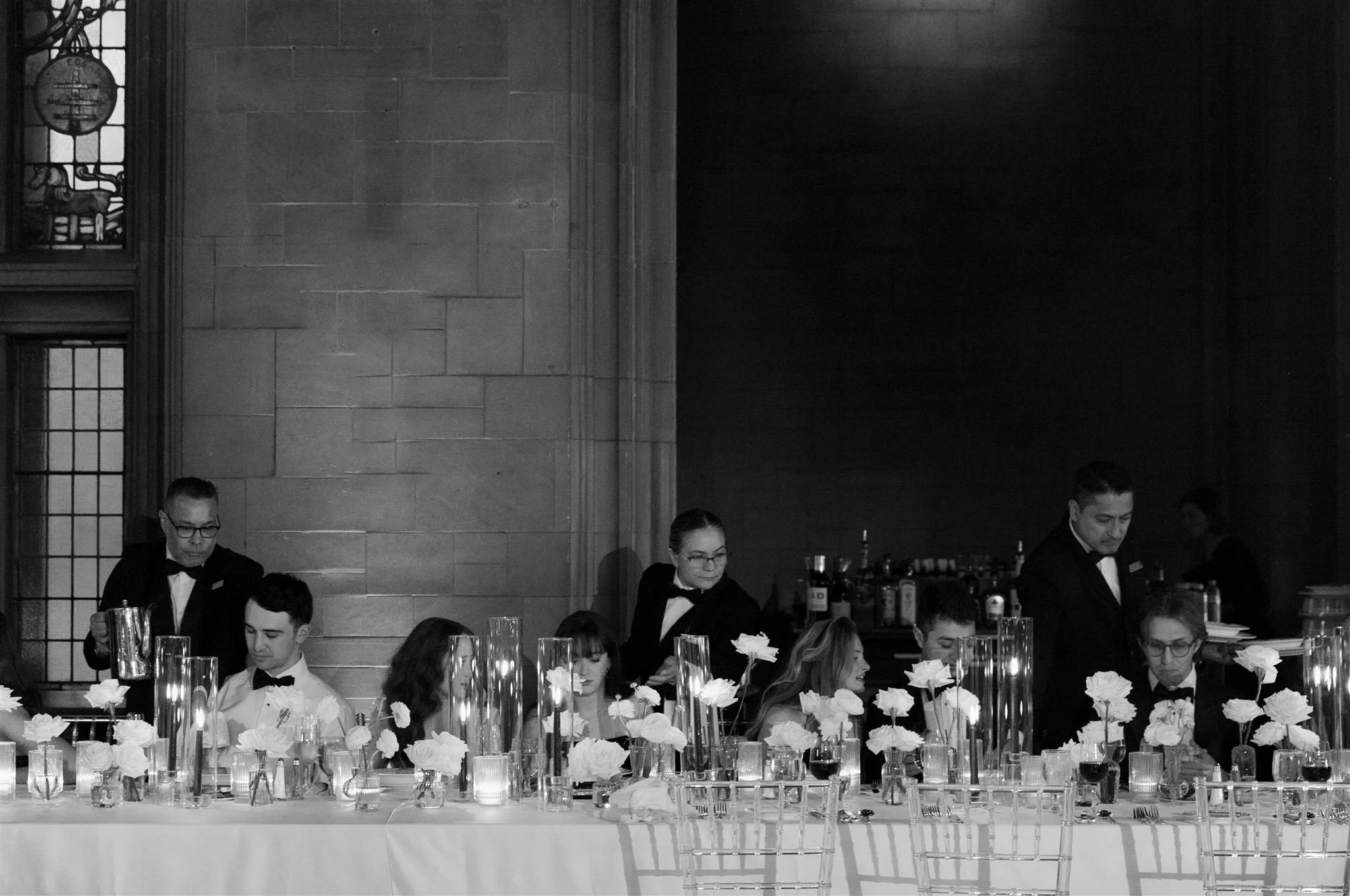 A wedding at The University Club of Chicago.