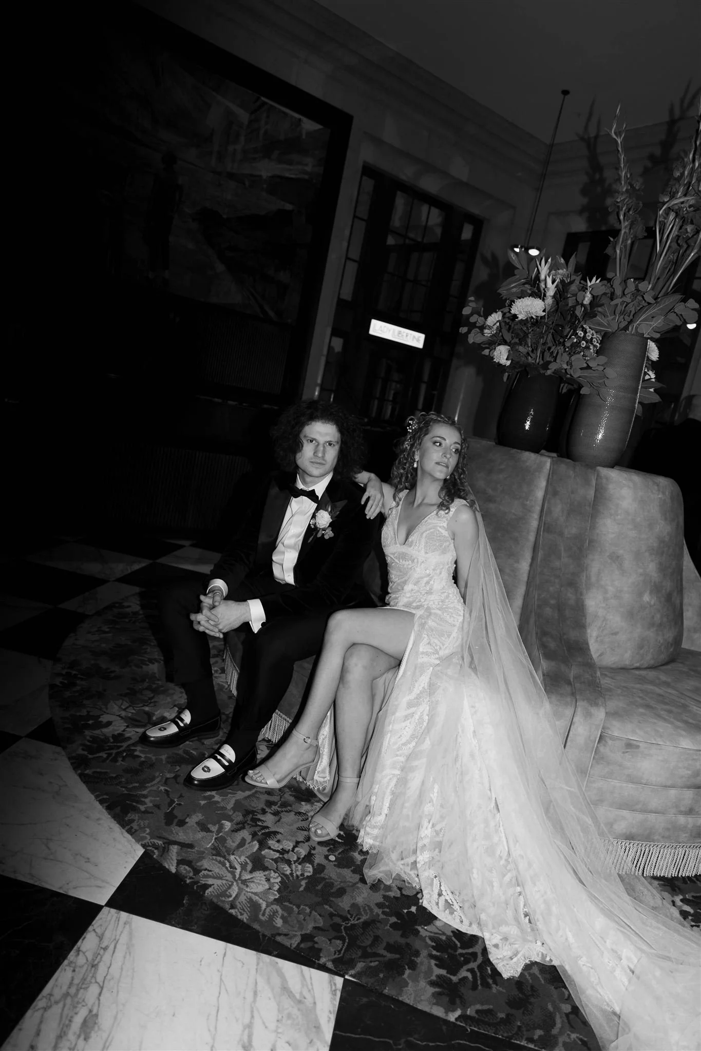 A wedding day at Hawksmoor in Edinburgh, Scotland.