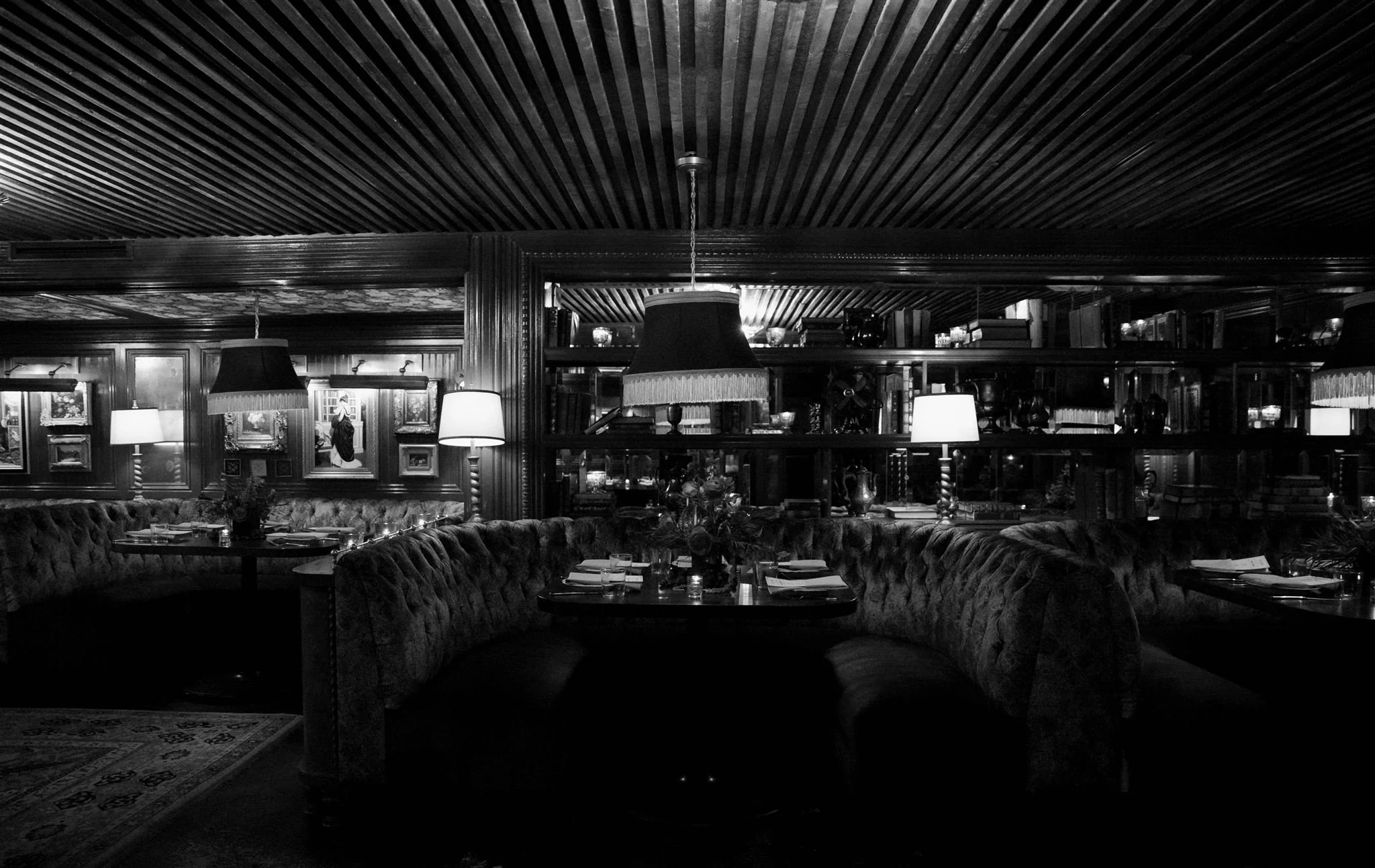 Gilt Bar Wedding in the Library speakeasy in Chicago.