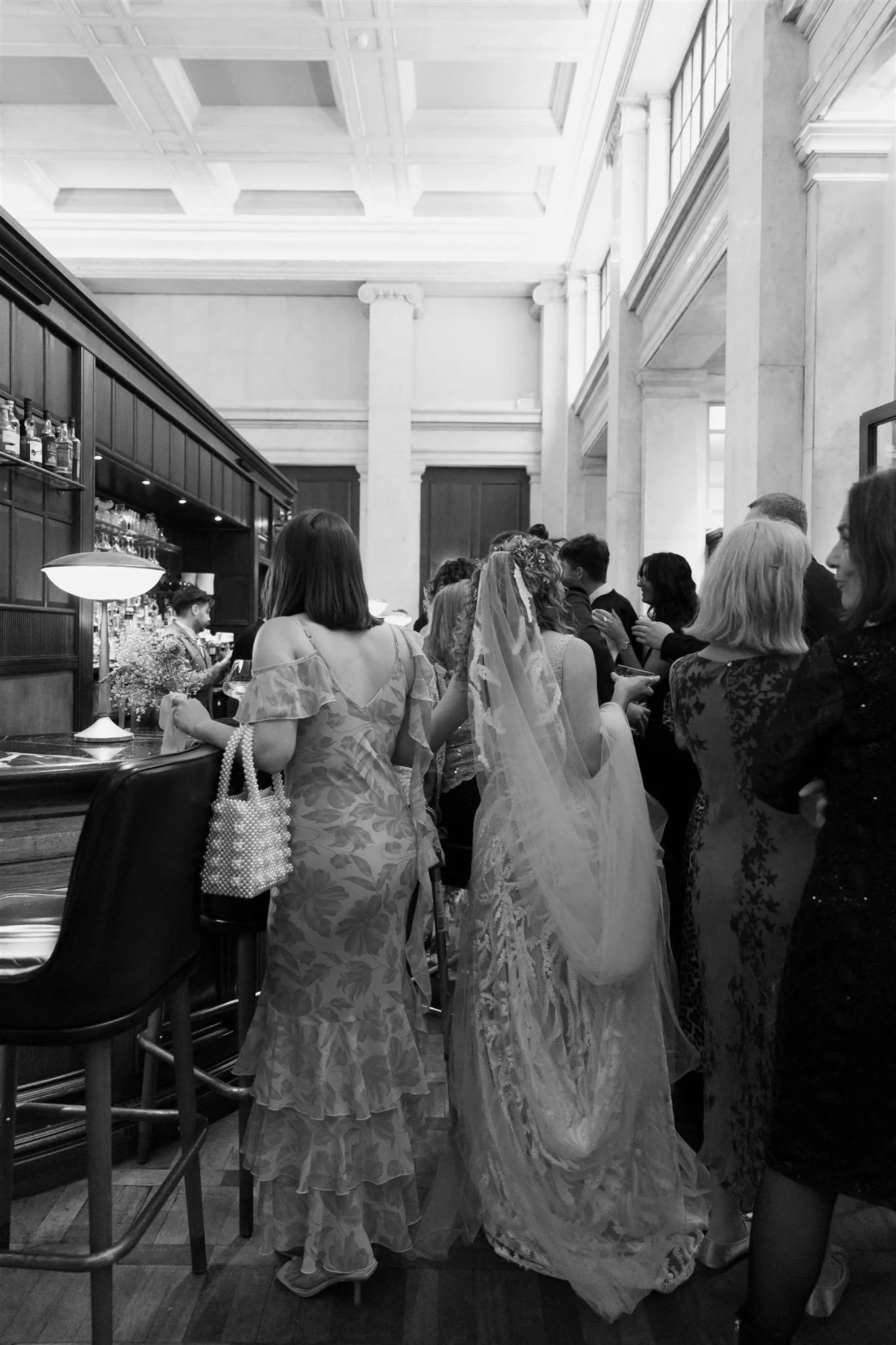 A wedding day at Hawksmoor in Edinburgh, Scotland.