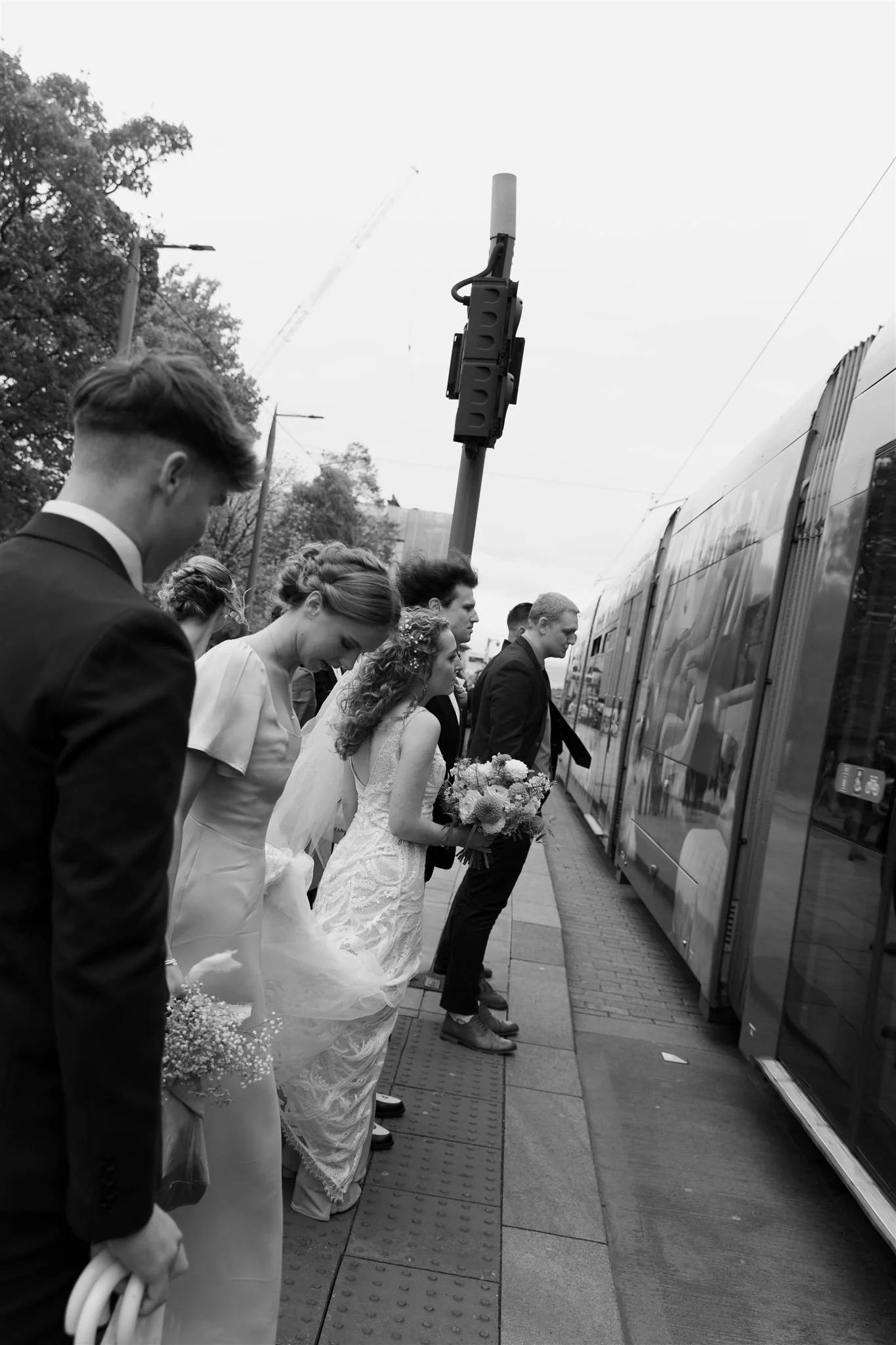 A wedding day at The InterContinental George Hotel in Edinburgh, Scotland.