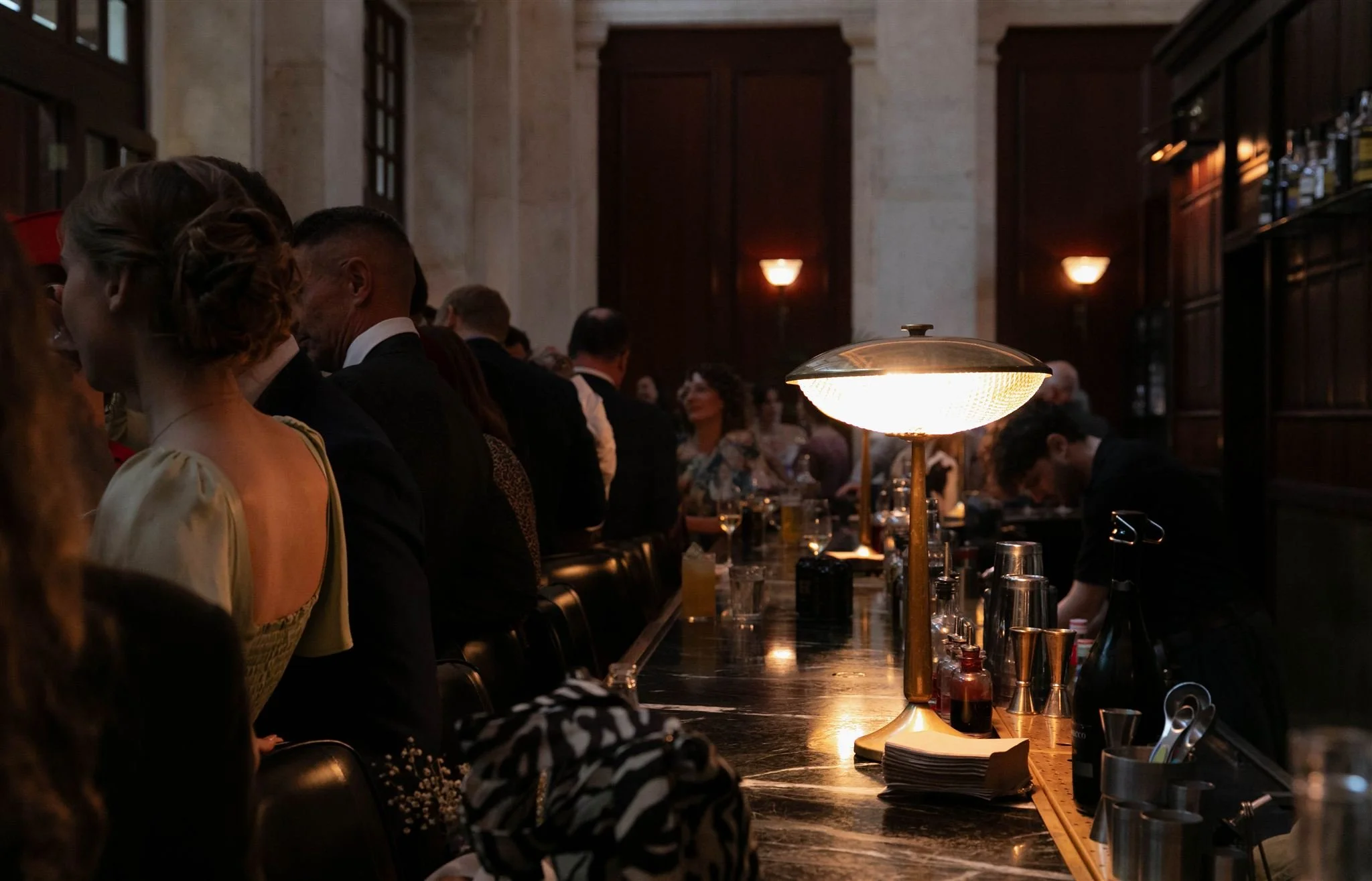 A wedding day at Hawksmoor in Edinburgh, Scotland.