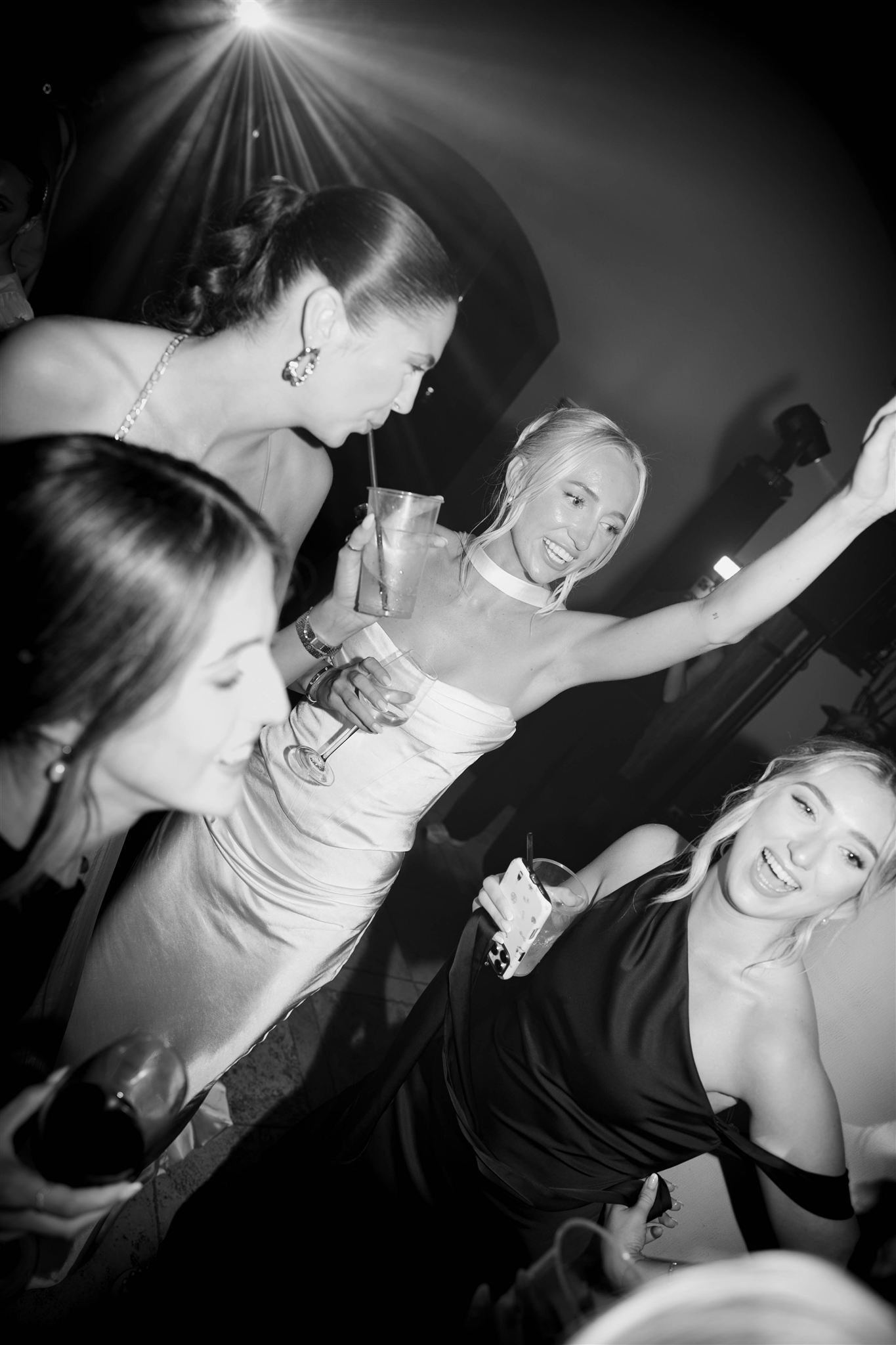 A wedding party at Tenuta Corbinaia Villa in Tuscany, Italy.