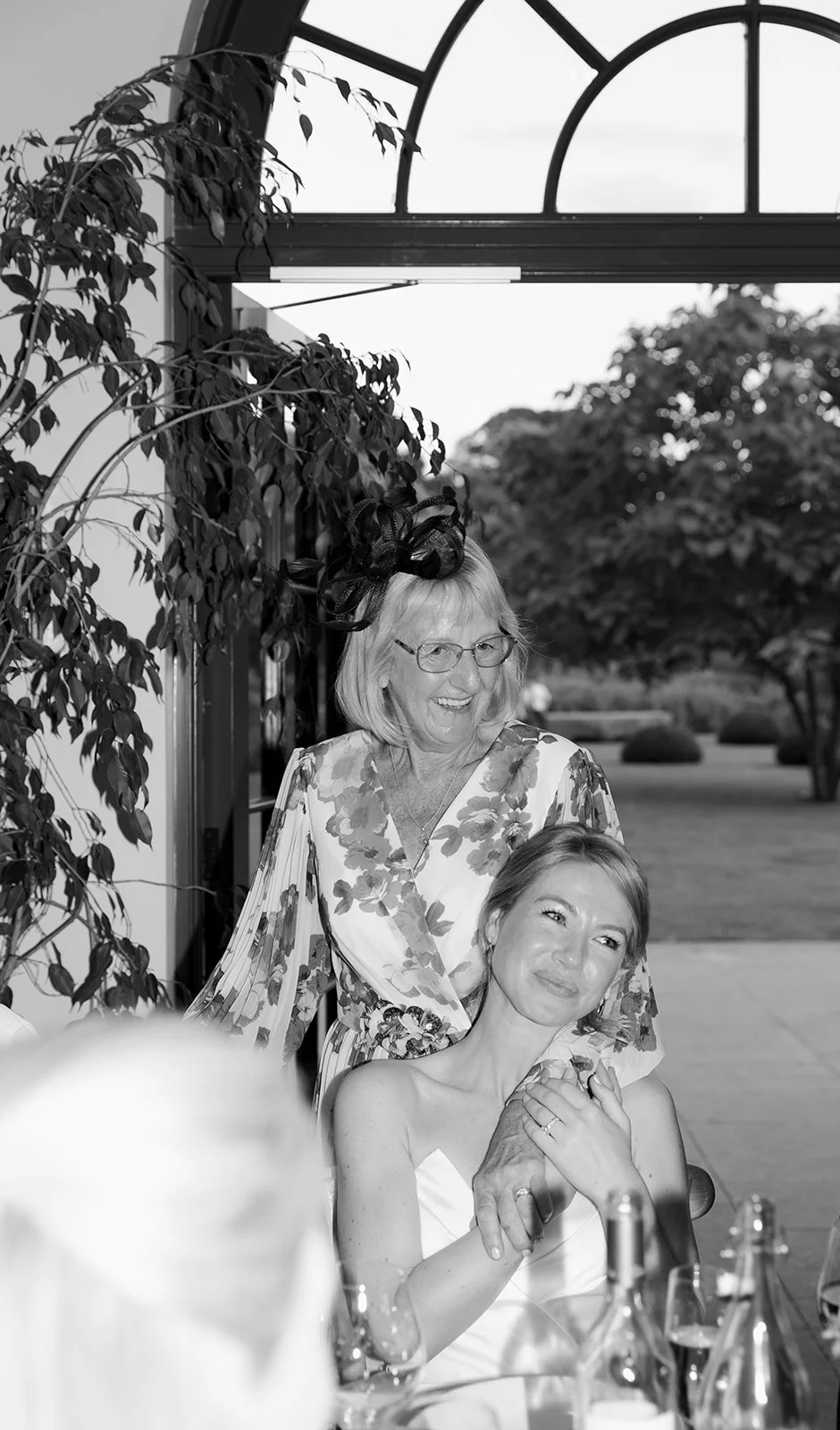 Middleton Lodge Estate wedding reception in the Fig House in the walled garden in North Yorkshire.