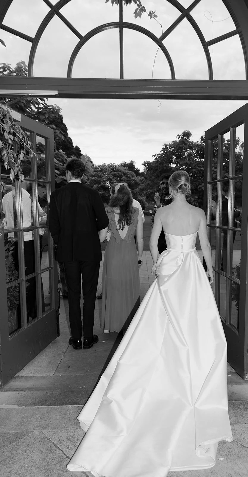 Middleton Lodge Estate wedding reception in the walled garden in North Yorkshire.