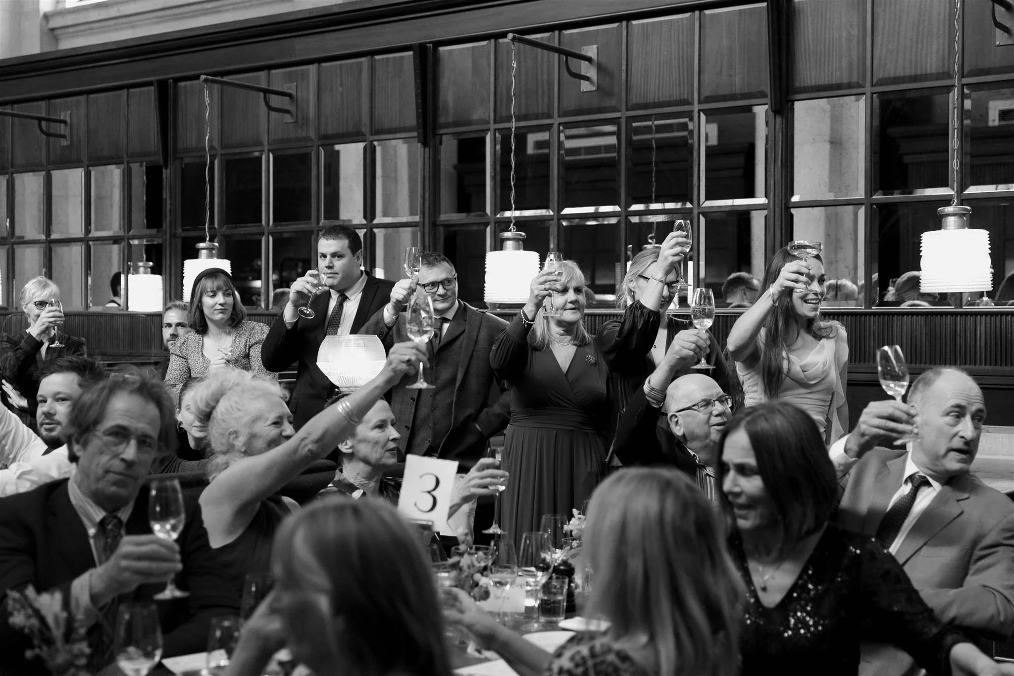 A wedding day at Hawksmoor in Edinburgh, Scotland.