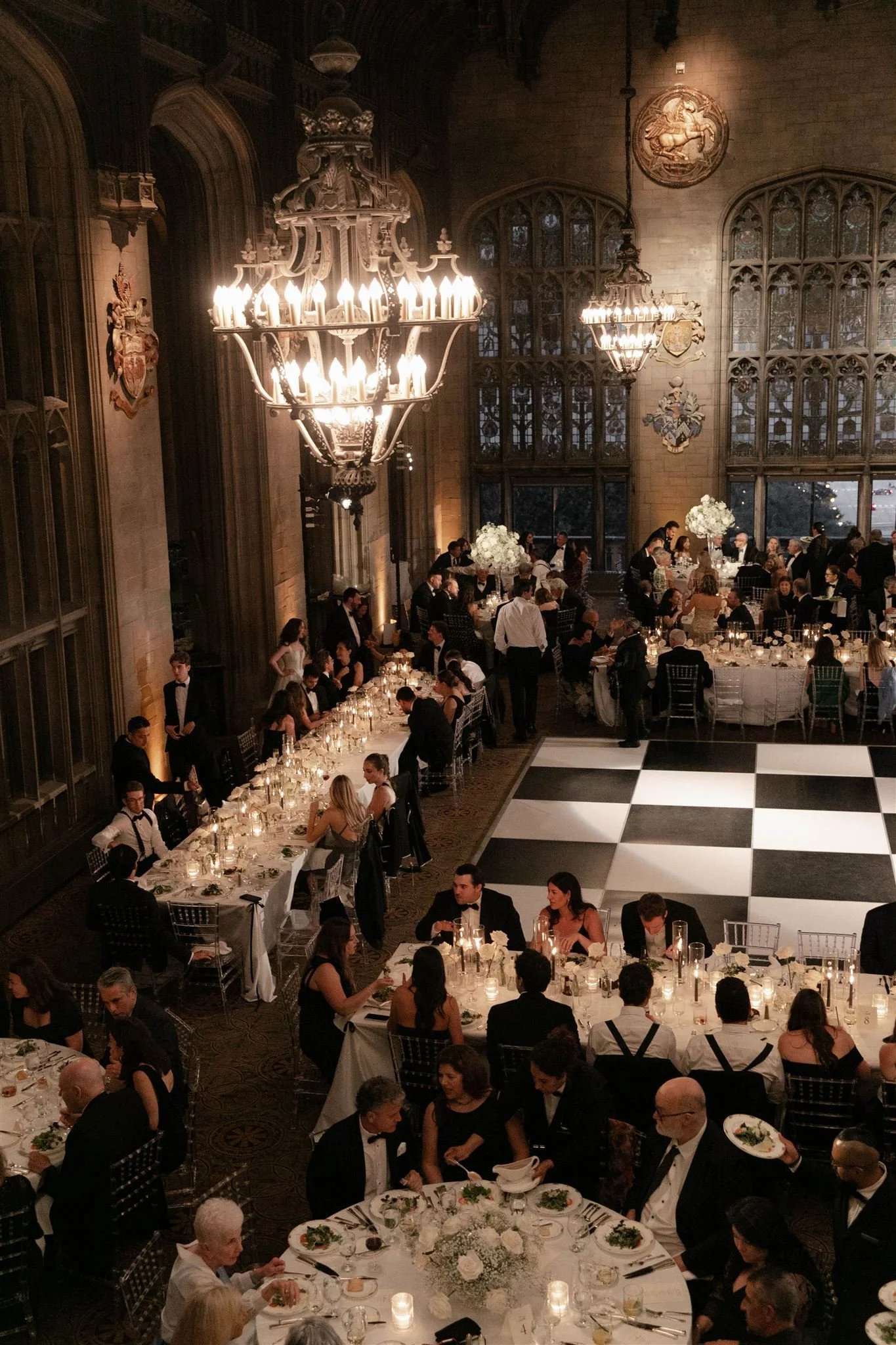A wedding at The University Club of Chicago.