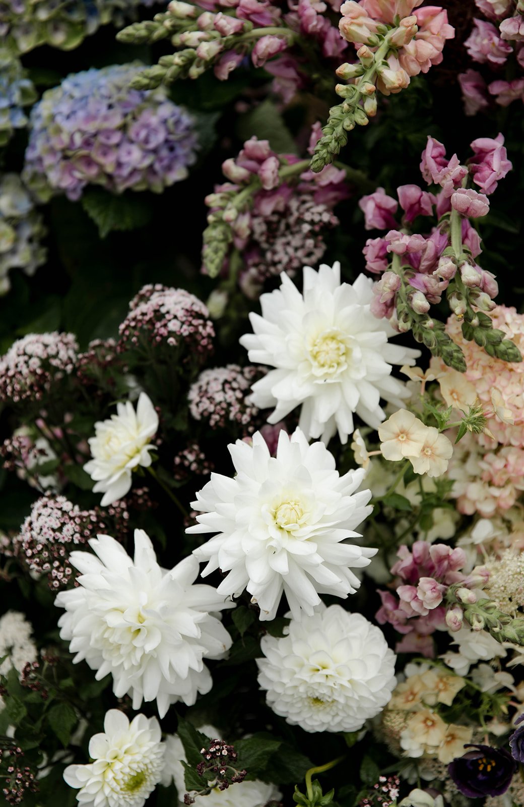 A luxury castle wedding ceremony on a wedding day at Drumtochty Castle in Scotland.