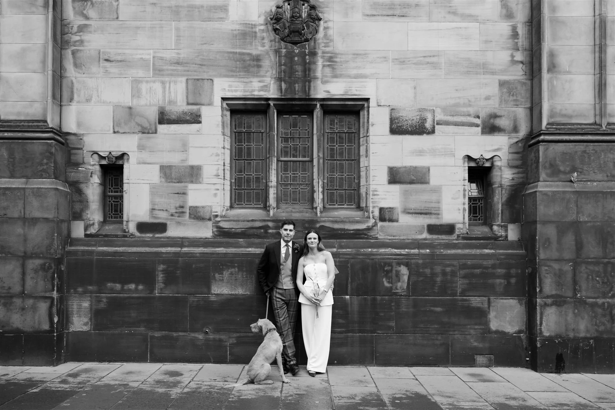 A Hawksmoor Edinburgh Wedding day in Edinburgh, Scotland.