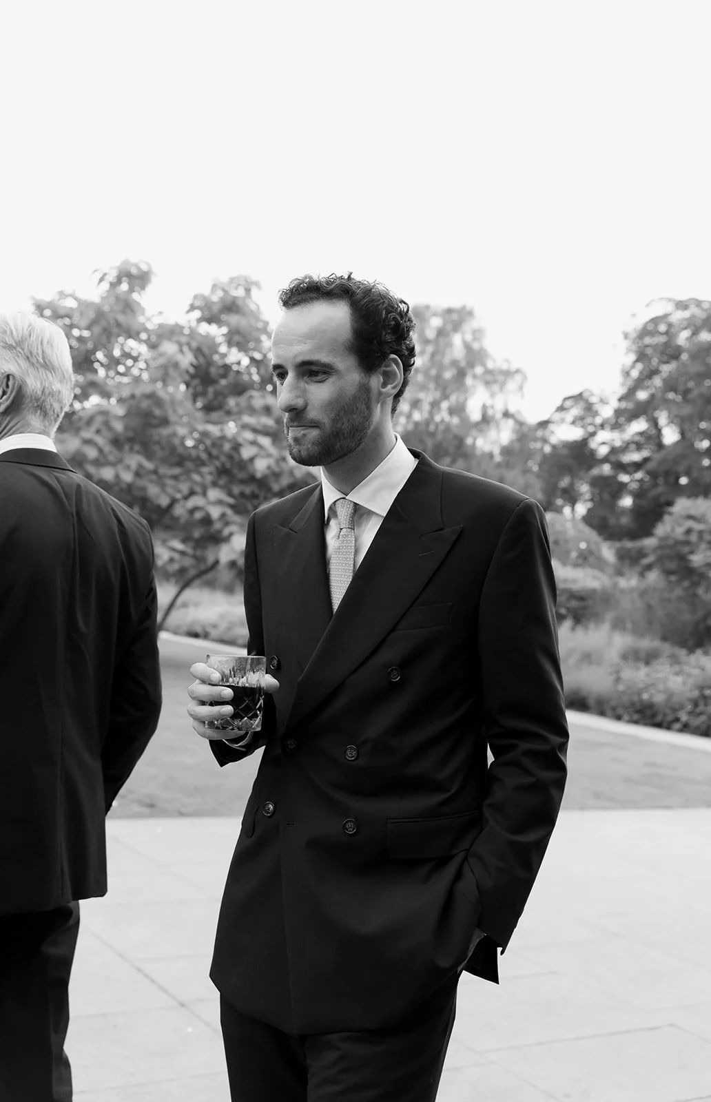 Middleton Lodge Estate wedding reception in the walled garden in North Yorkshire.