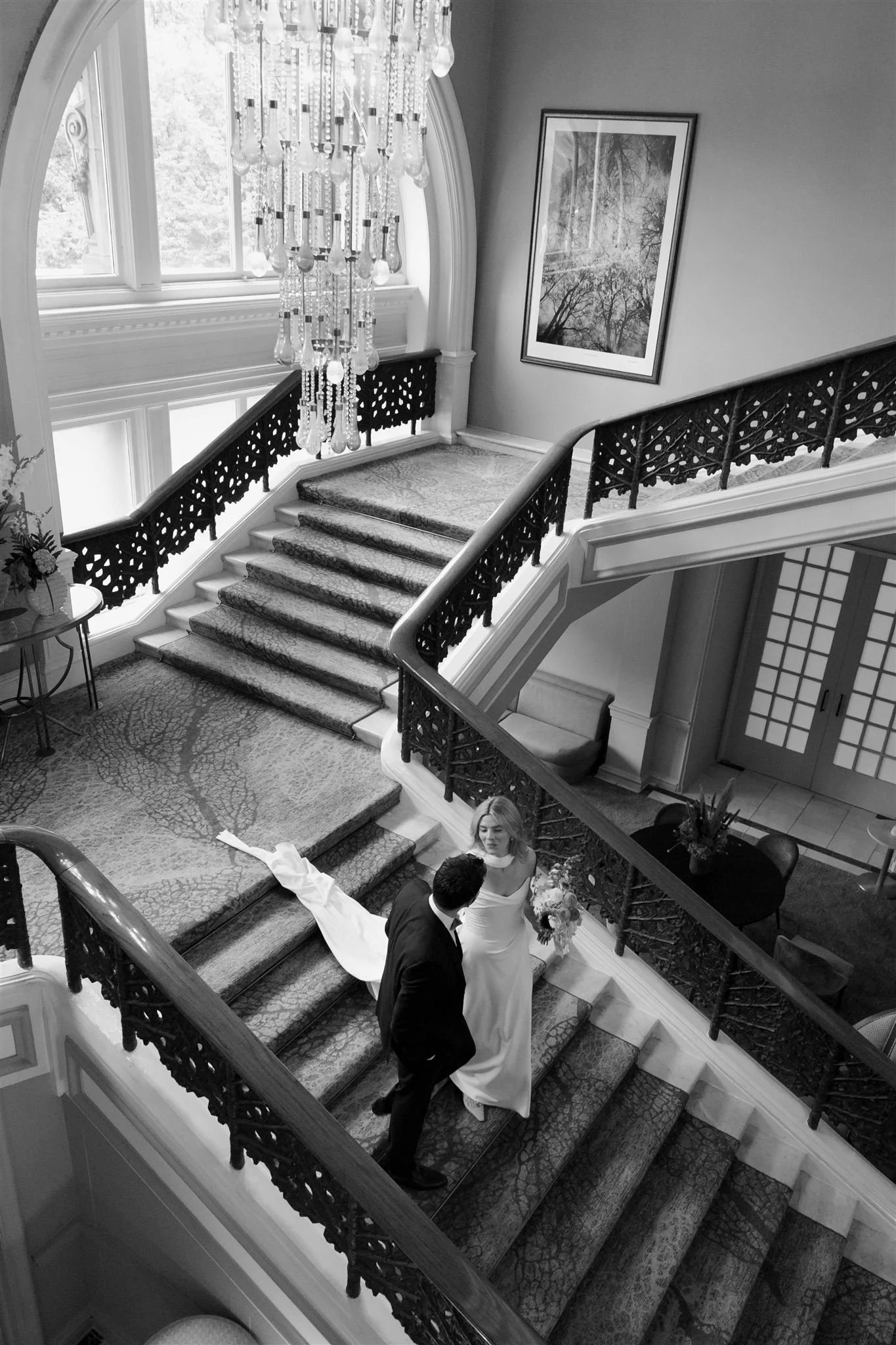A wedding day at The Caledonian Edinburgh in Edinburgh, Scotland.