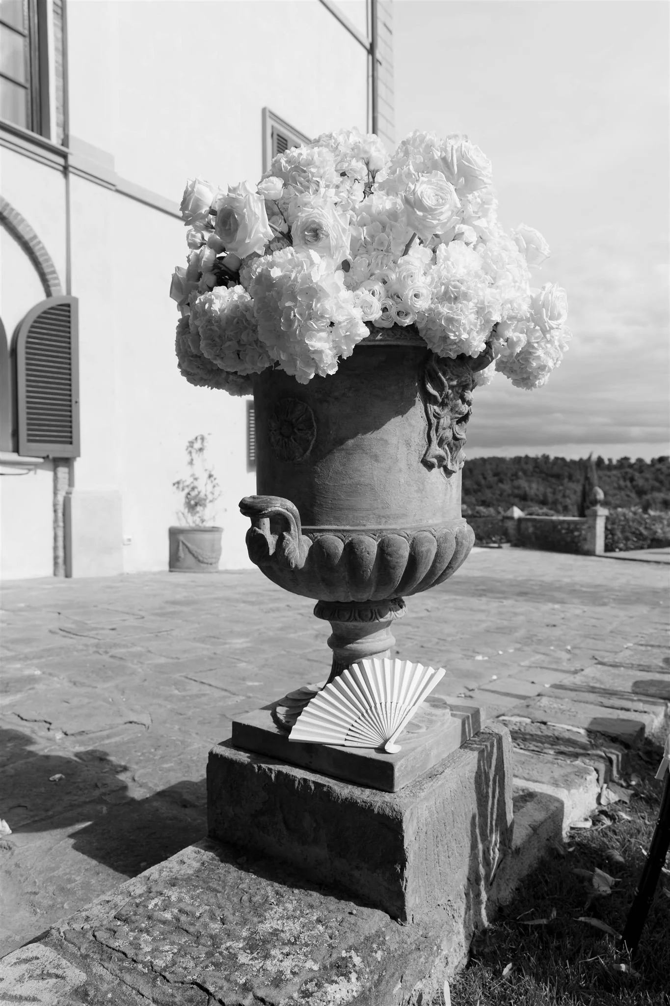 A wedding day at Dievole Wine Resort in the Chianti region of Tuscany, Italy.