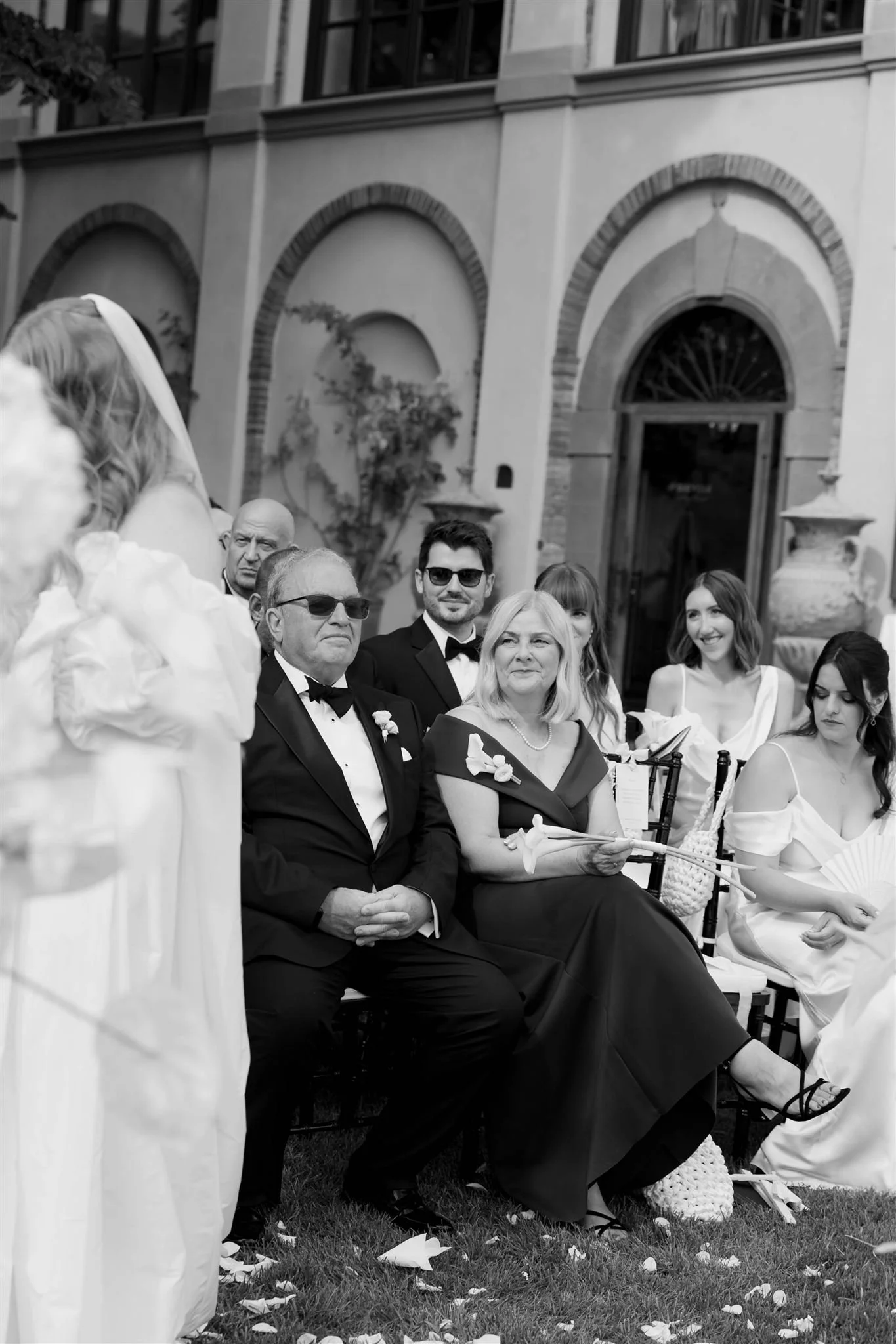 A wedding day at Dievole Wine Resort in the Chianti region of Tuscany, Italy.