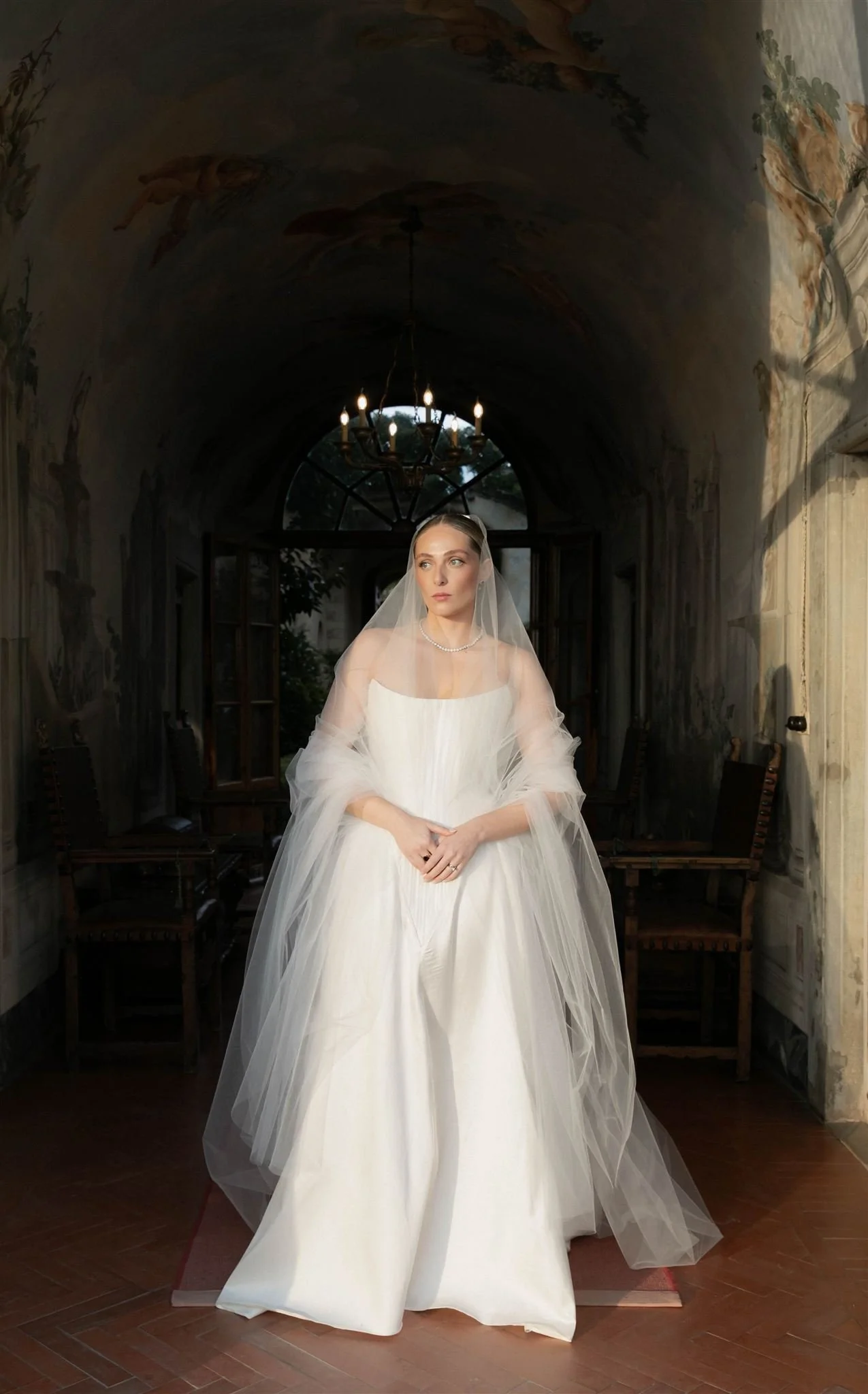 A wedding day at Villa Medicea Di Lilliano in Tuscany, Italy.