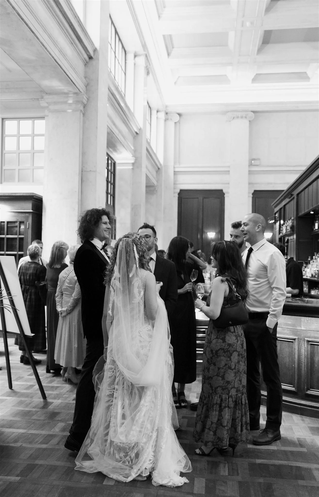 A wedding day at Hawksmoor in Edinburgh, Scotland.