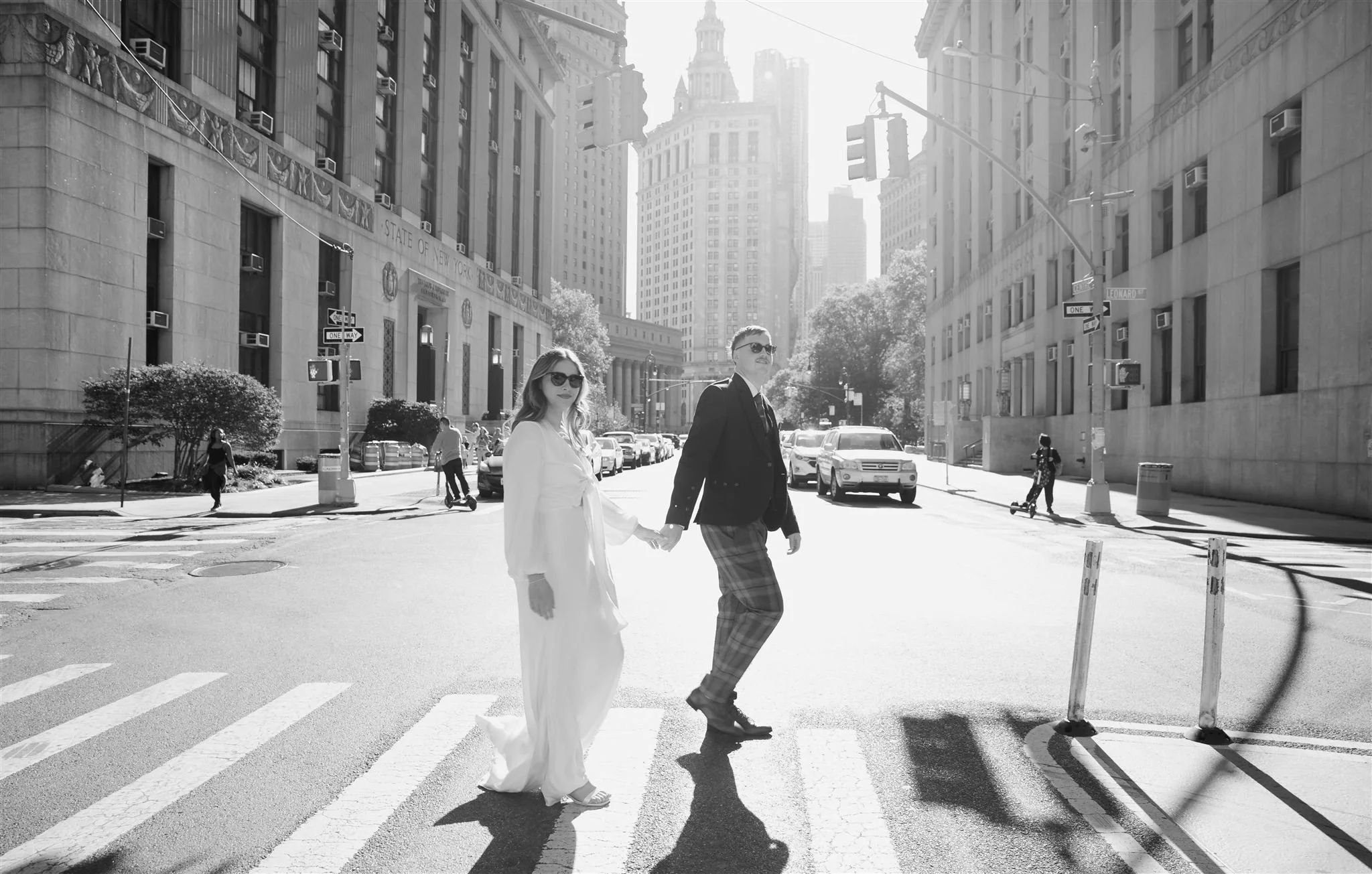 A NYC Elopement photographed by a NYC Elopement Photographer.