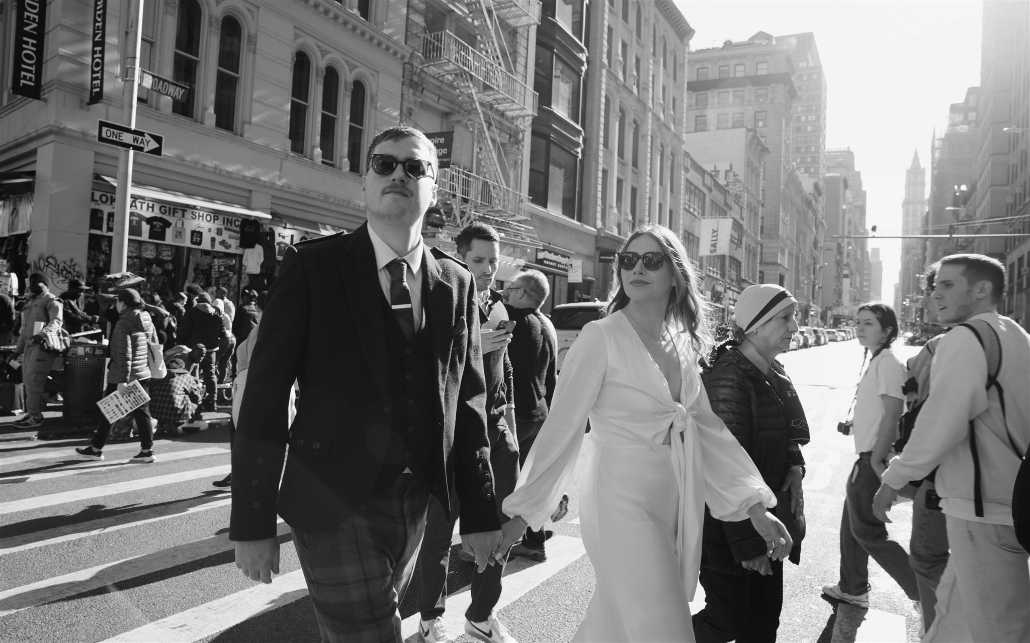 A NYC Elopement photographed by a NYC Elopement Photographer.