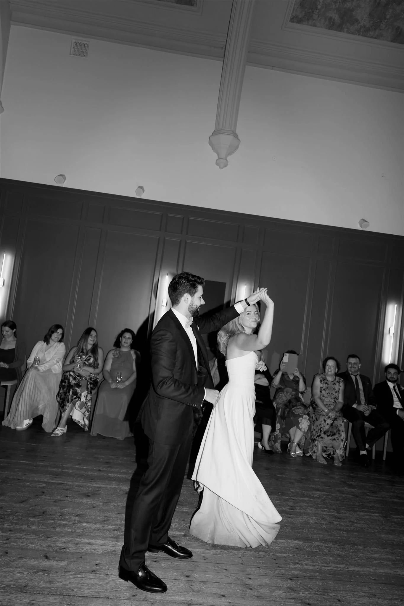 A wedding day at The Royal Botanic Garden Edinburgh in Edinburgh, Scotland.