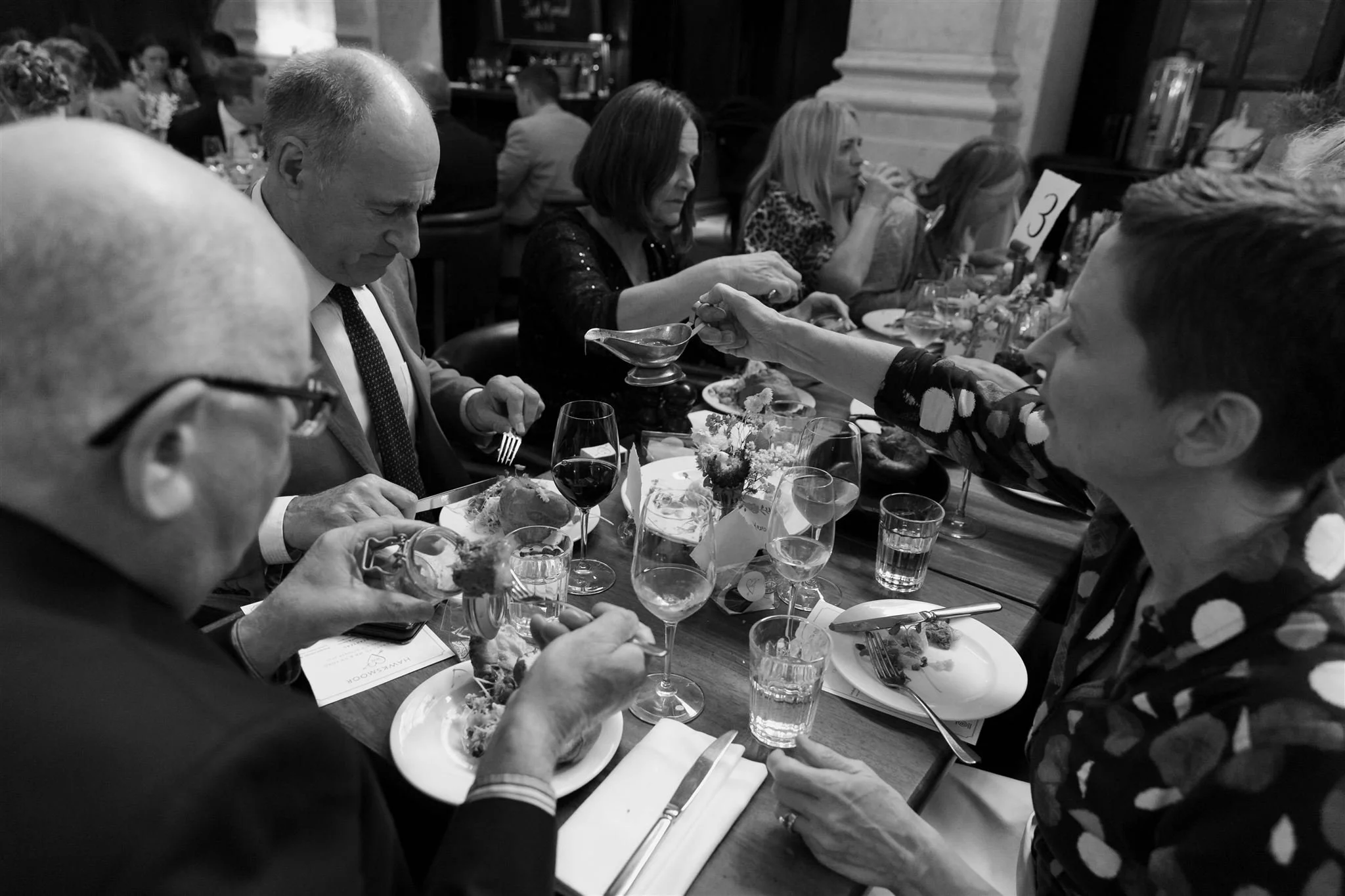 A wedding day at Hawksmoor in Edinburgh, Scotland.