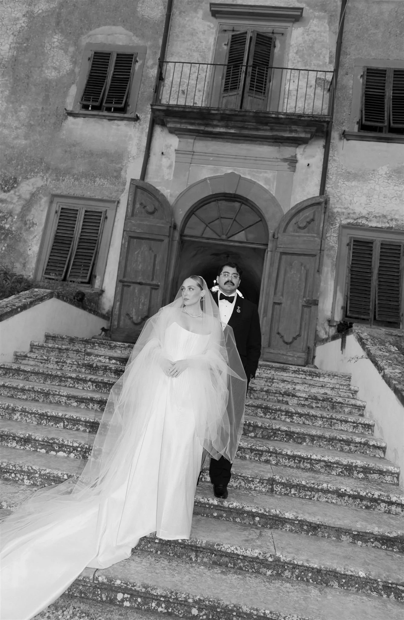 A wedding day at Villa Medicea Di Lilliano in Tuscany, Italy.
