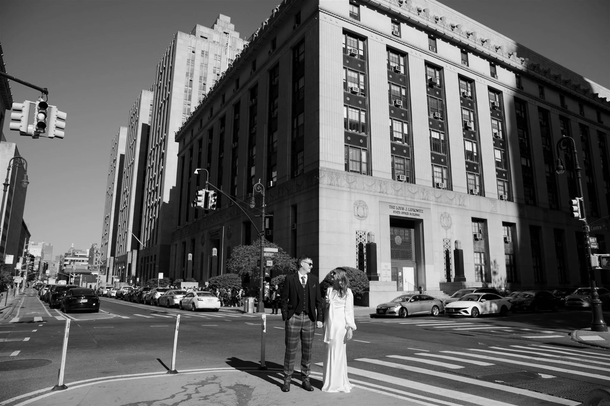 A NYC Elopement at the NYC Marriage Bureau photographed by a NYC Elopement Photographer.