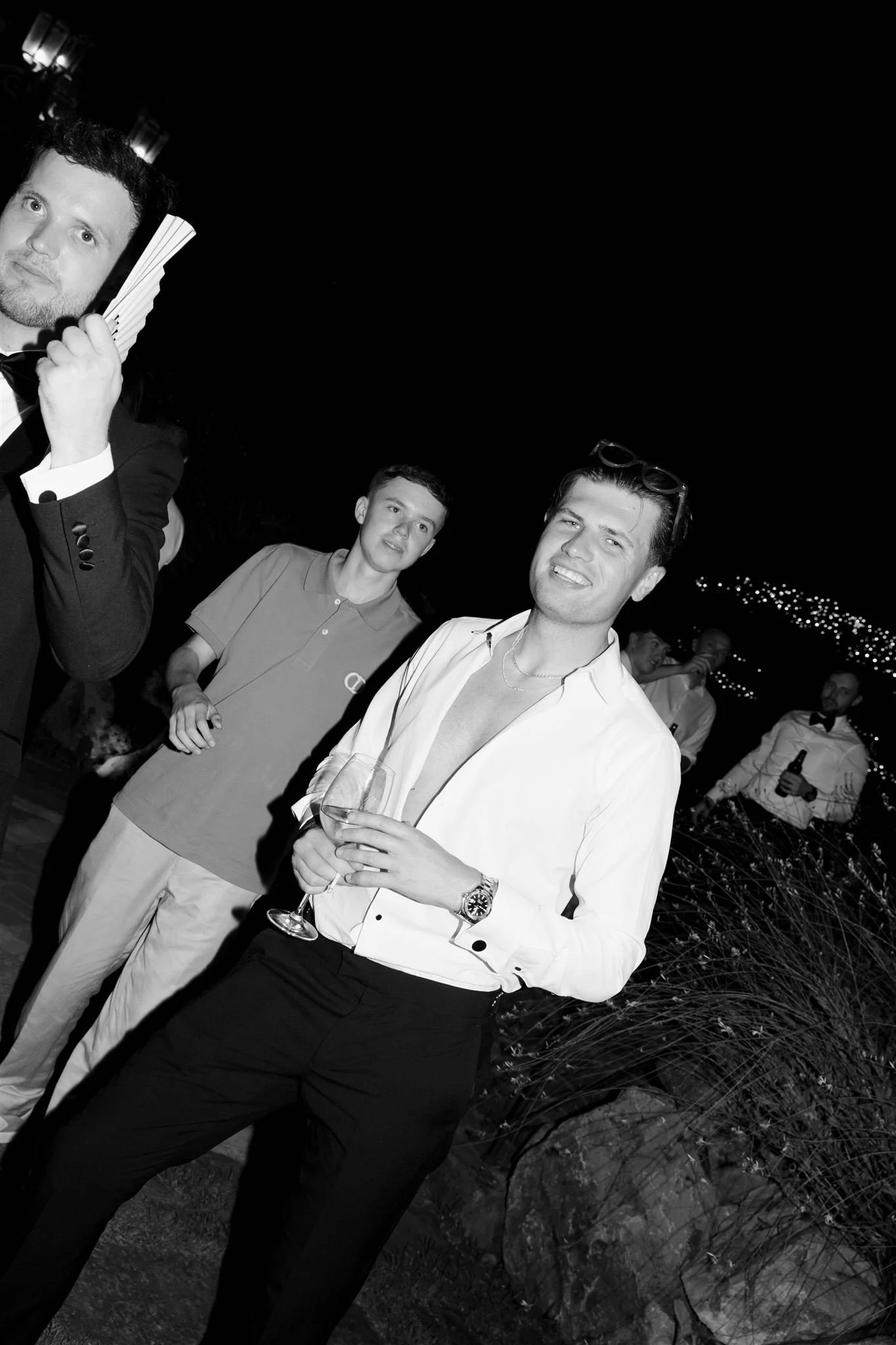 A wedding reception at Tenuta Corbinaia Villa in Tuscany, Italy.