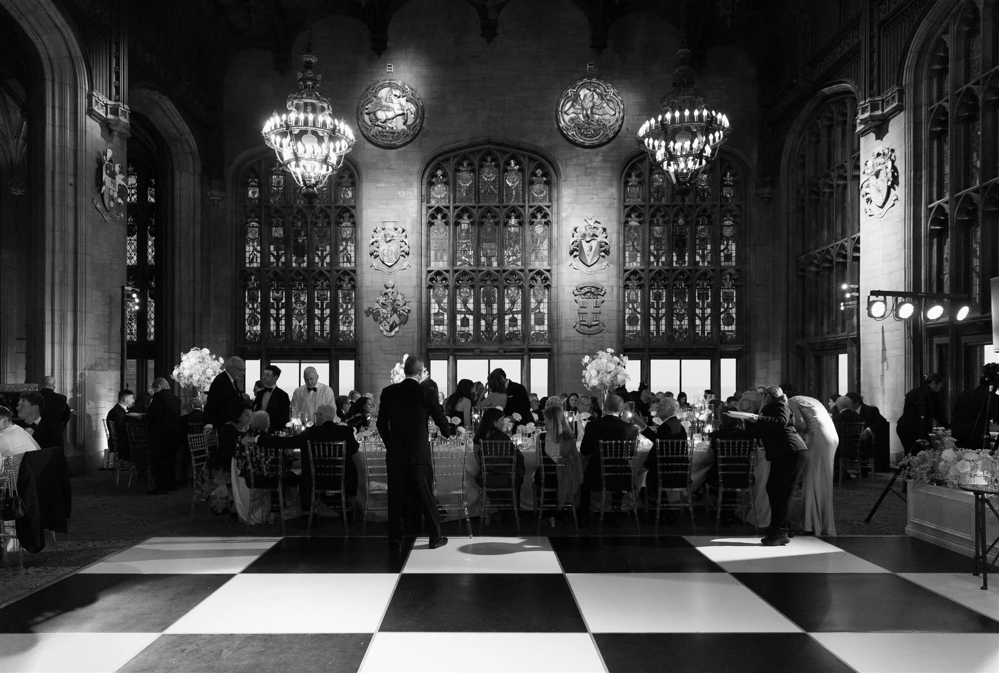 A wedding at The University Club of Chicago.