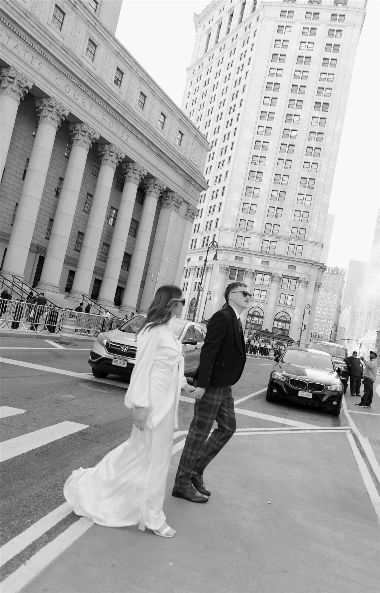 A NYC Elopement at the NYC Marriage Bureau photographed by a NYC Elopement Photographer.