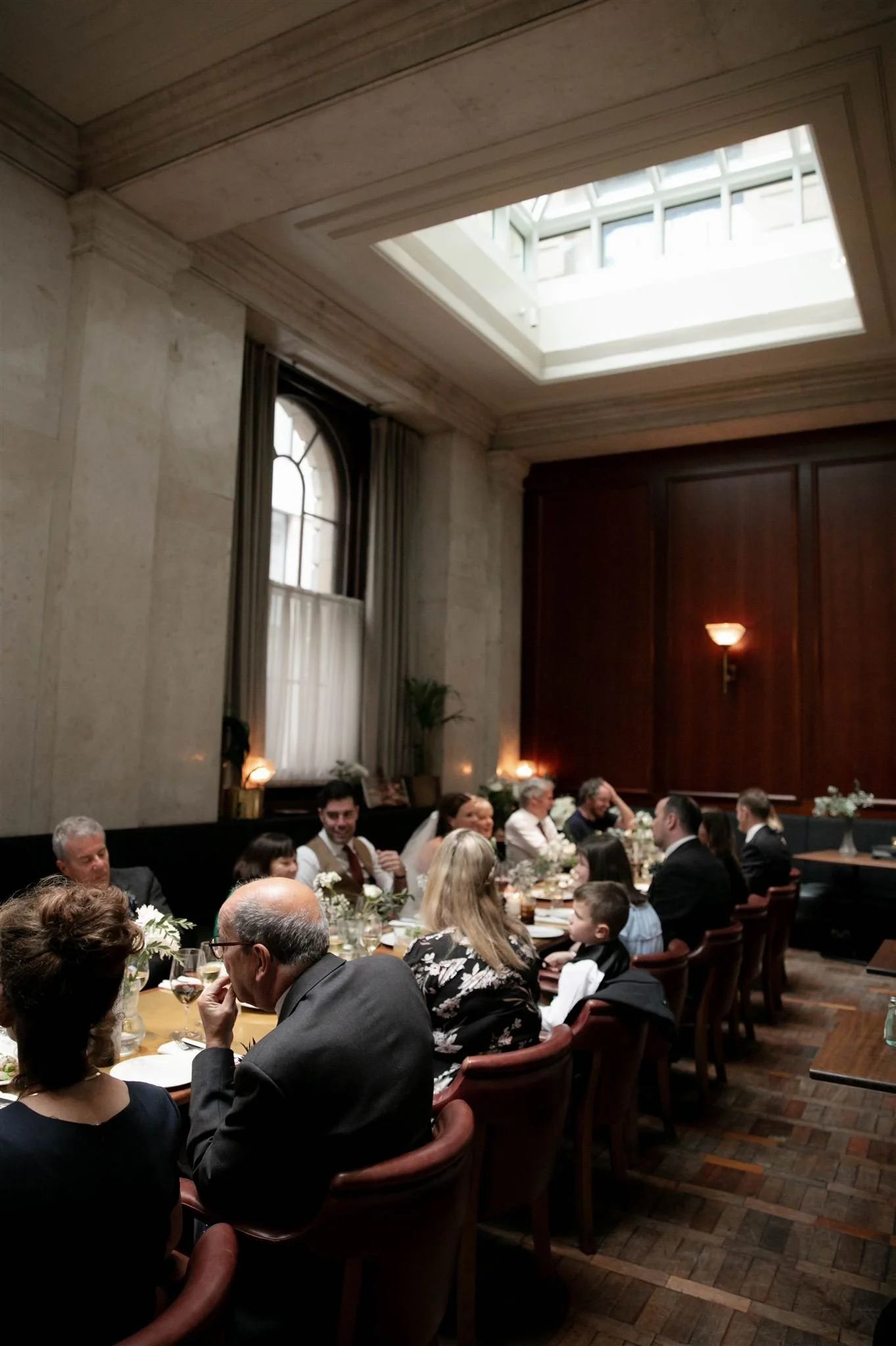 A Hawksmoor Edinburgh Wedding reception in Edinburgh, Scotland.