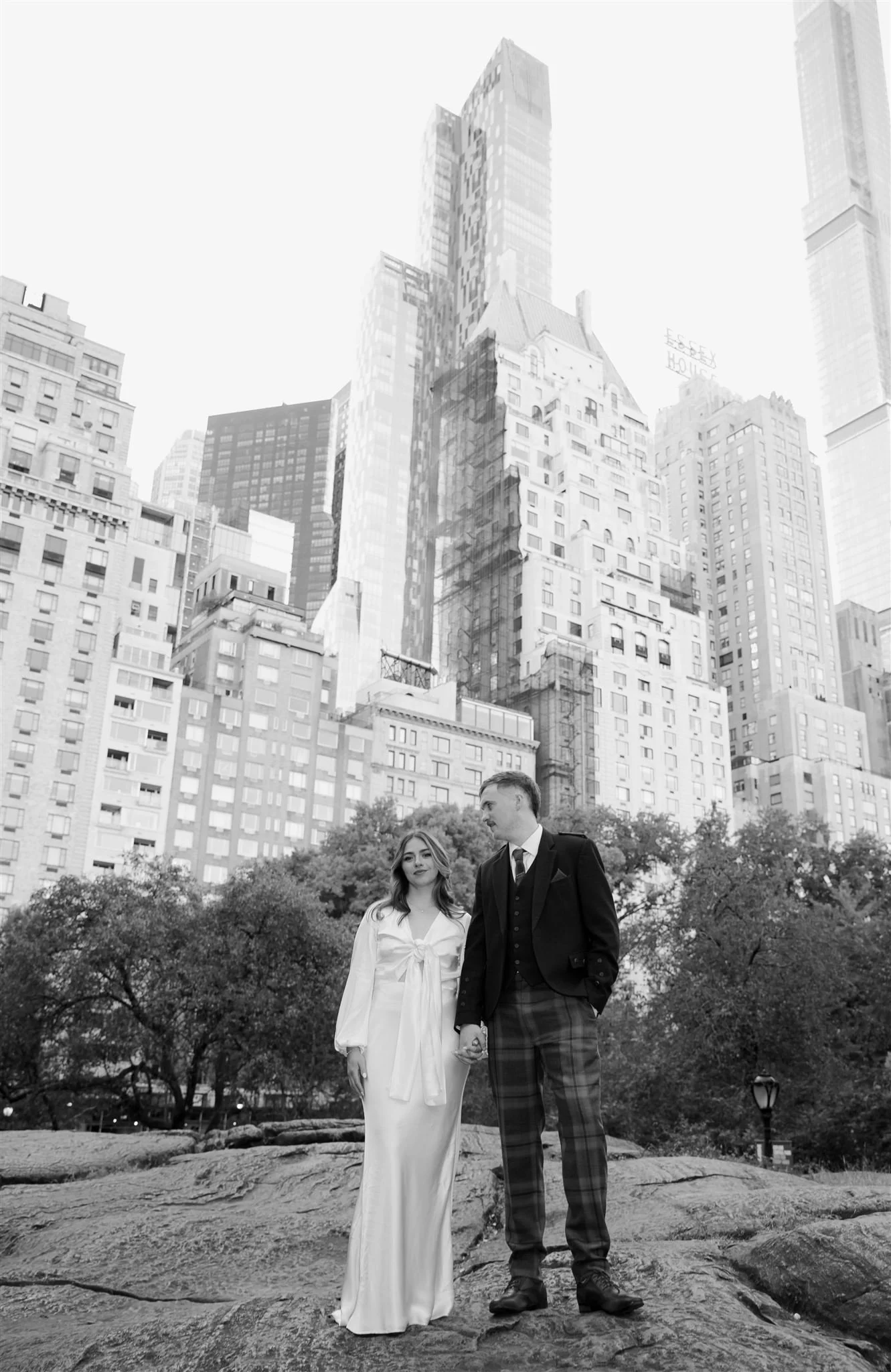 A NYC Central Park Elopement photographed by a NYC Elopement Photographer.