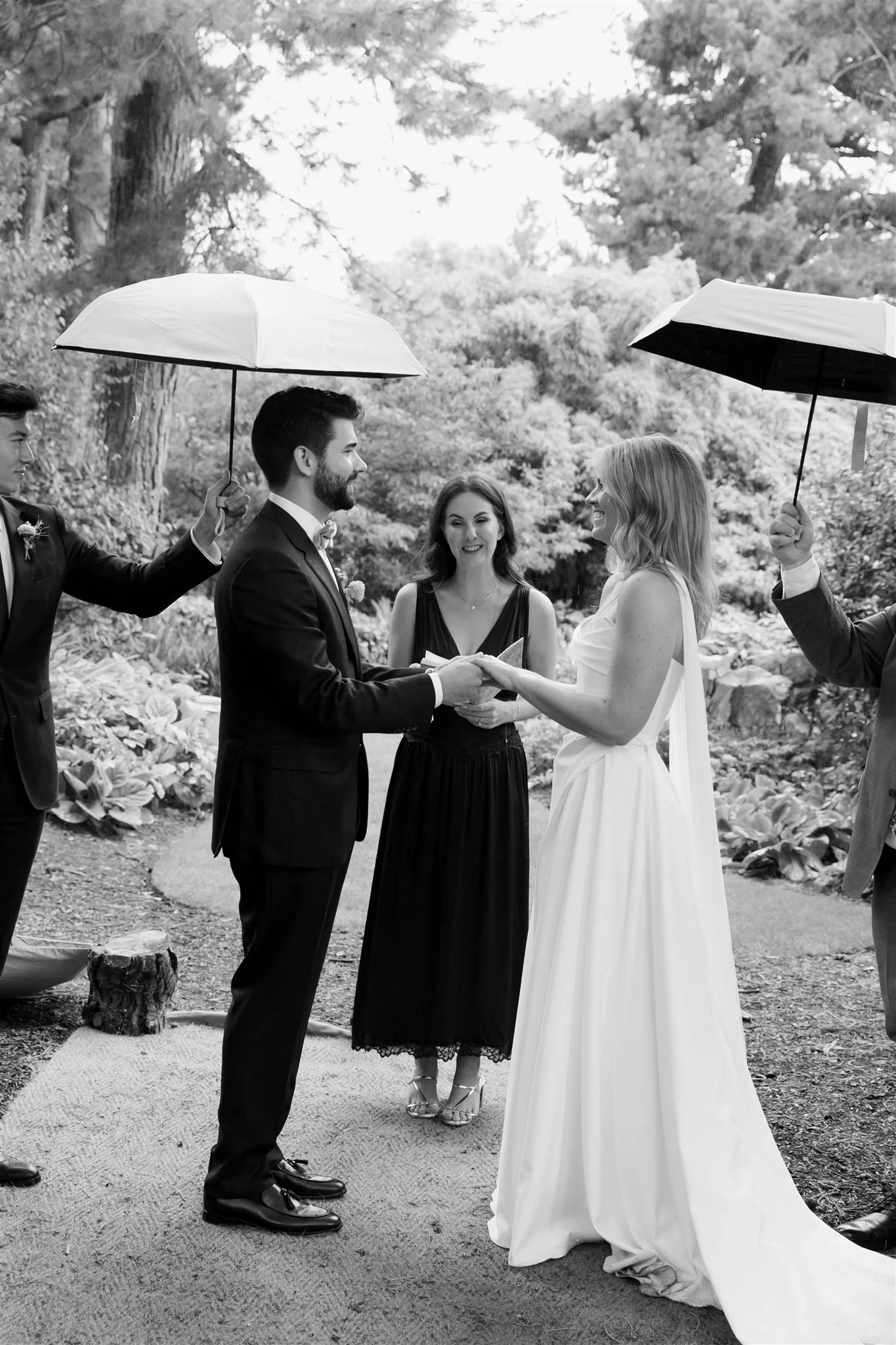 A wedding day at The Royal Botanic Garden Edinburgh in Edinburgh, Scotland.