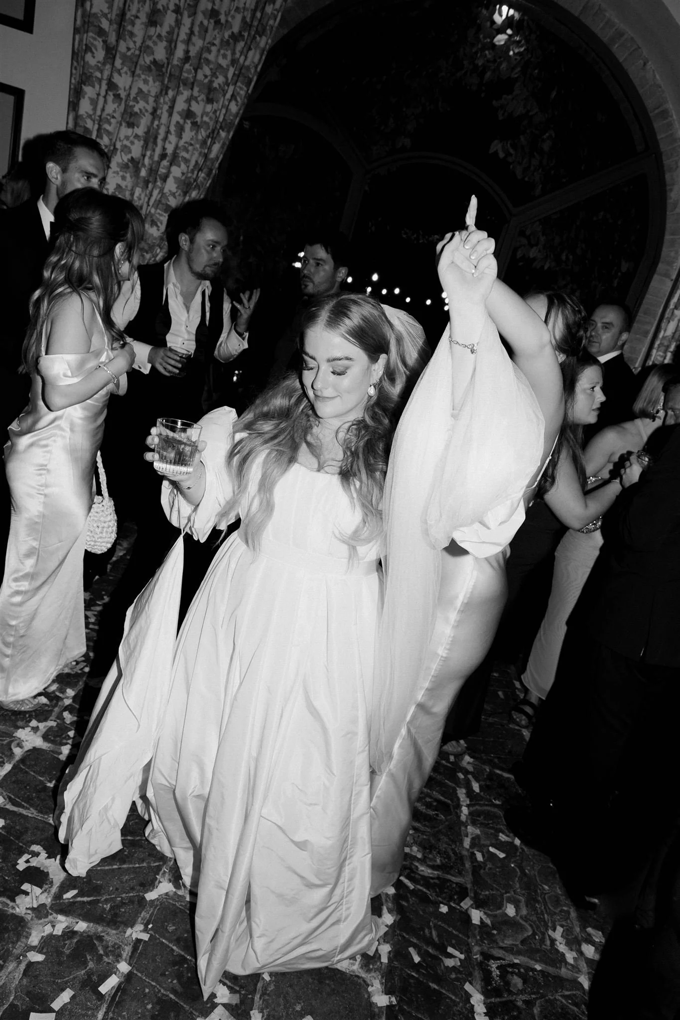 A wedding day at Dievole Wine Resort in the Chianti region of Tuscany, Italy.