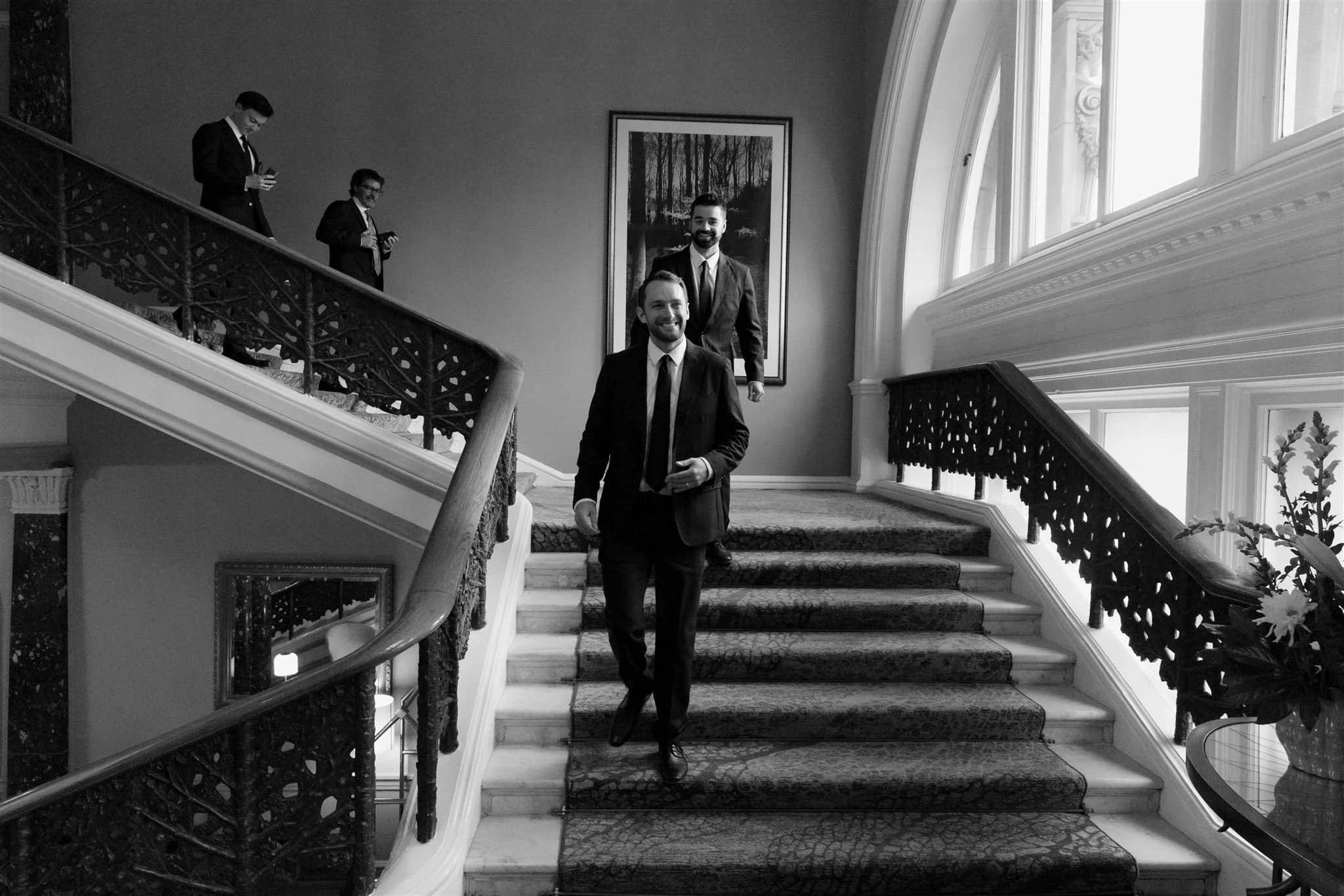 A wedding day at The Caledonian Edinburgh in Edinburgh, Scotland.