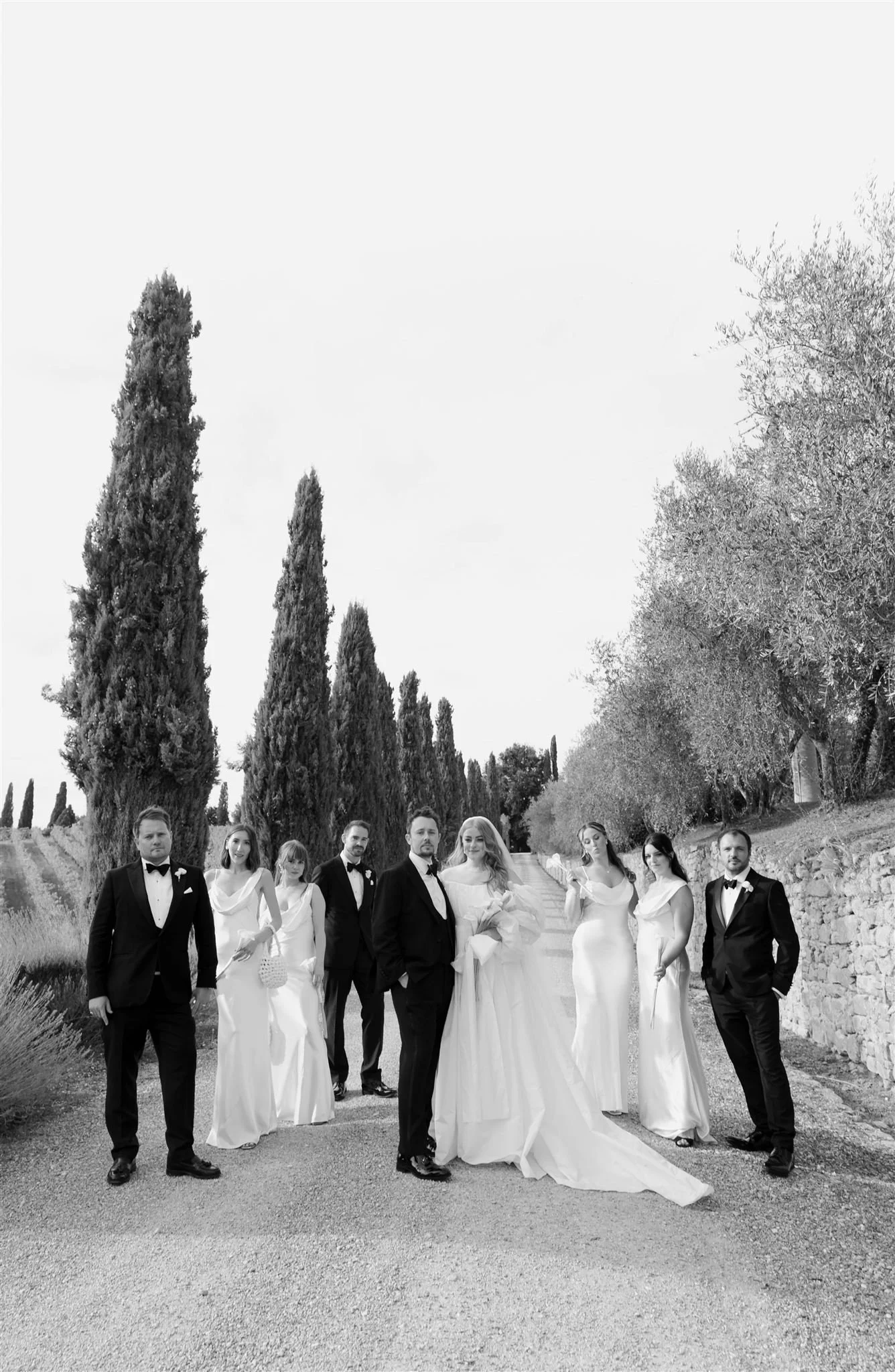 A wedding day at Dievole Wine Resort in the Chianti region of Tuscany, Italy.