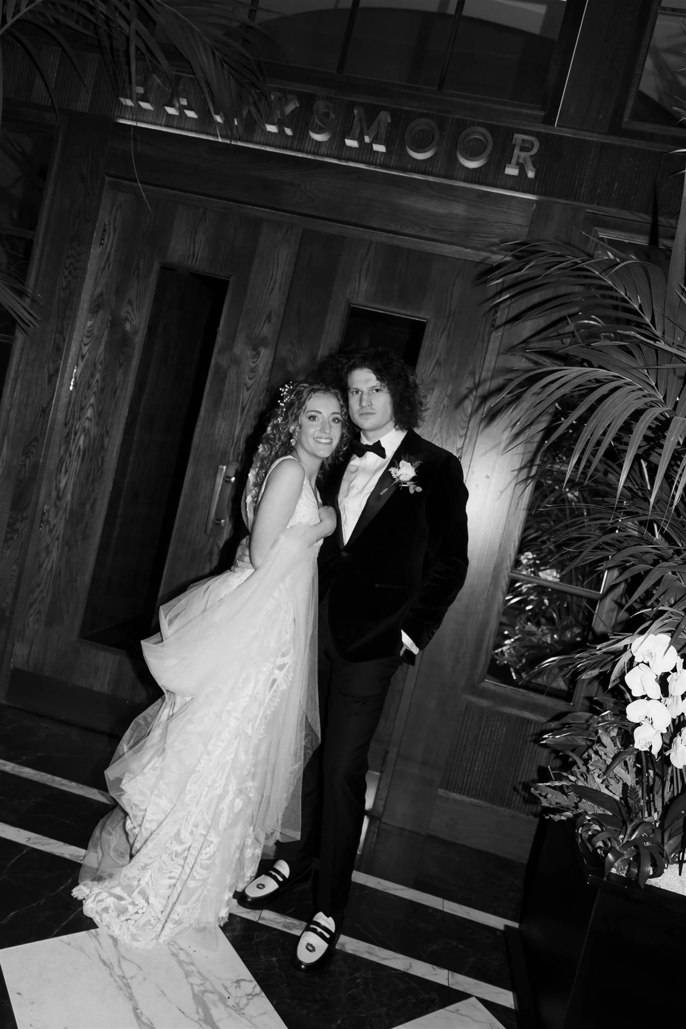 A wedding day at Hawksmoor in Edinburgh, Scotland.