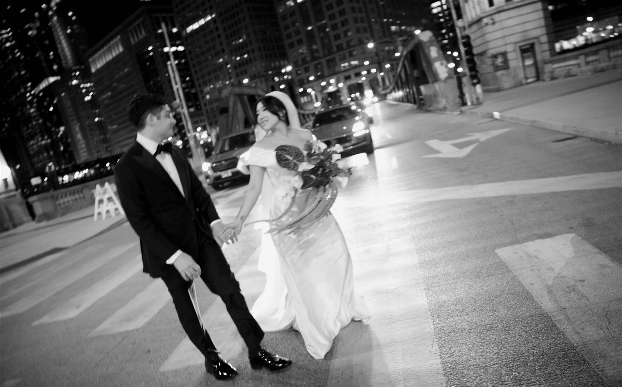 Gilt Bar Wedding photo in downtown Chicago.