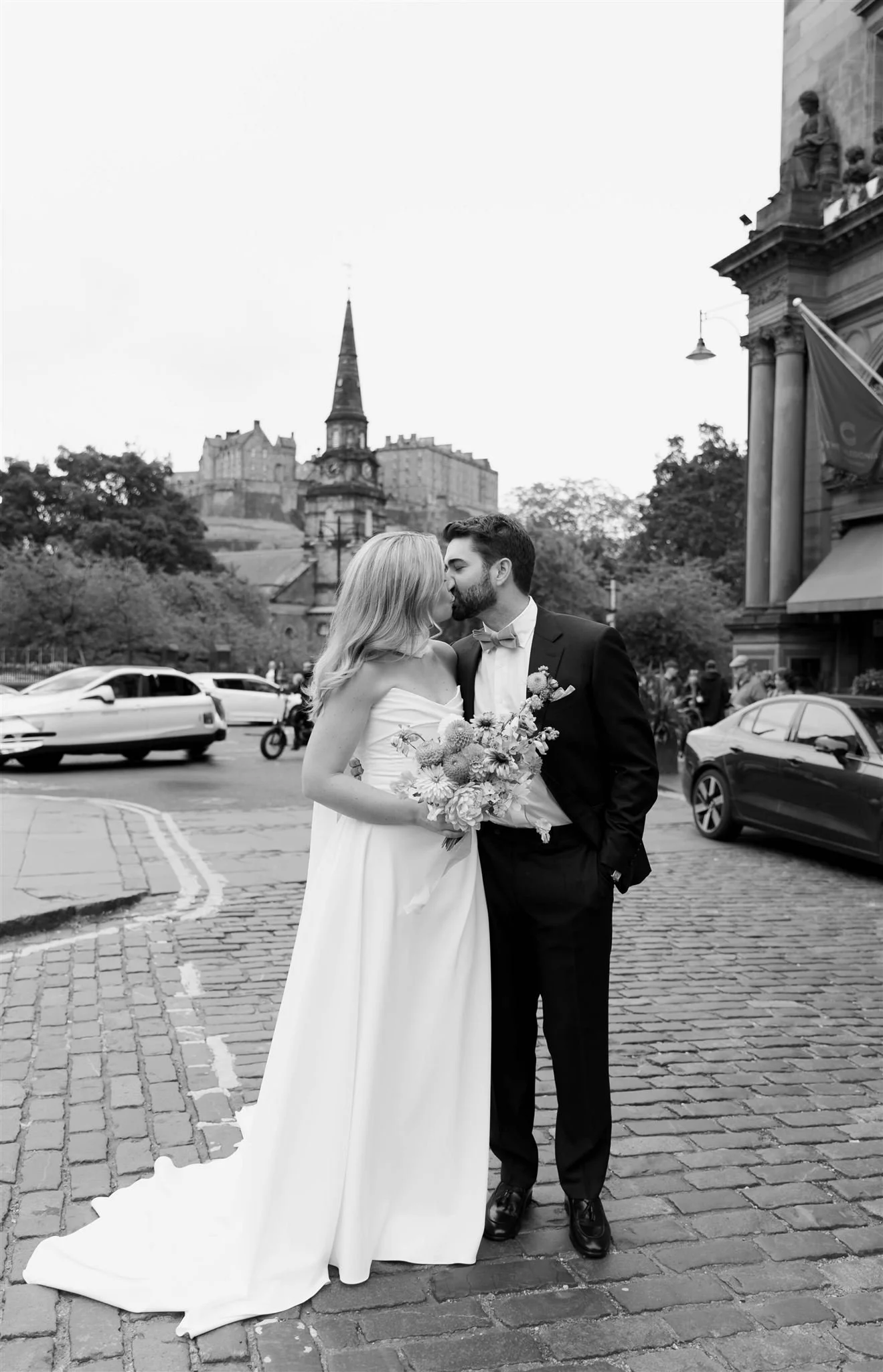 A wedding day at The Caledonian Edinburgh in Edinburgh, Scotland.