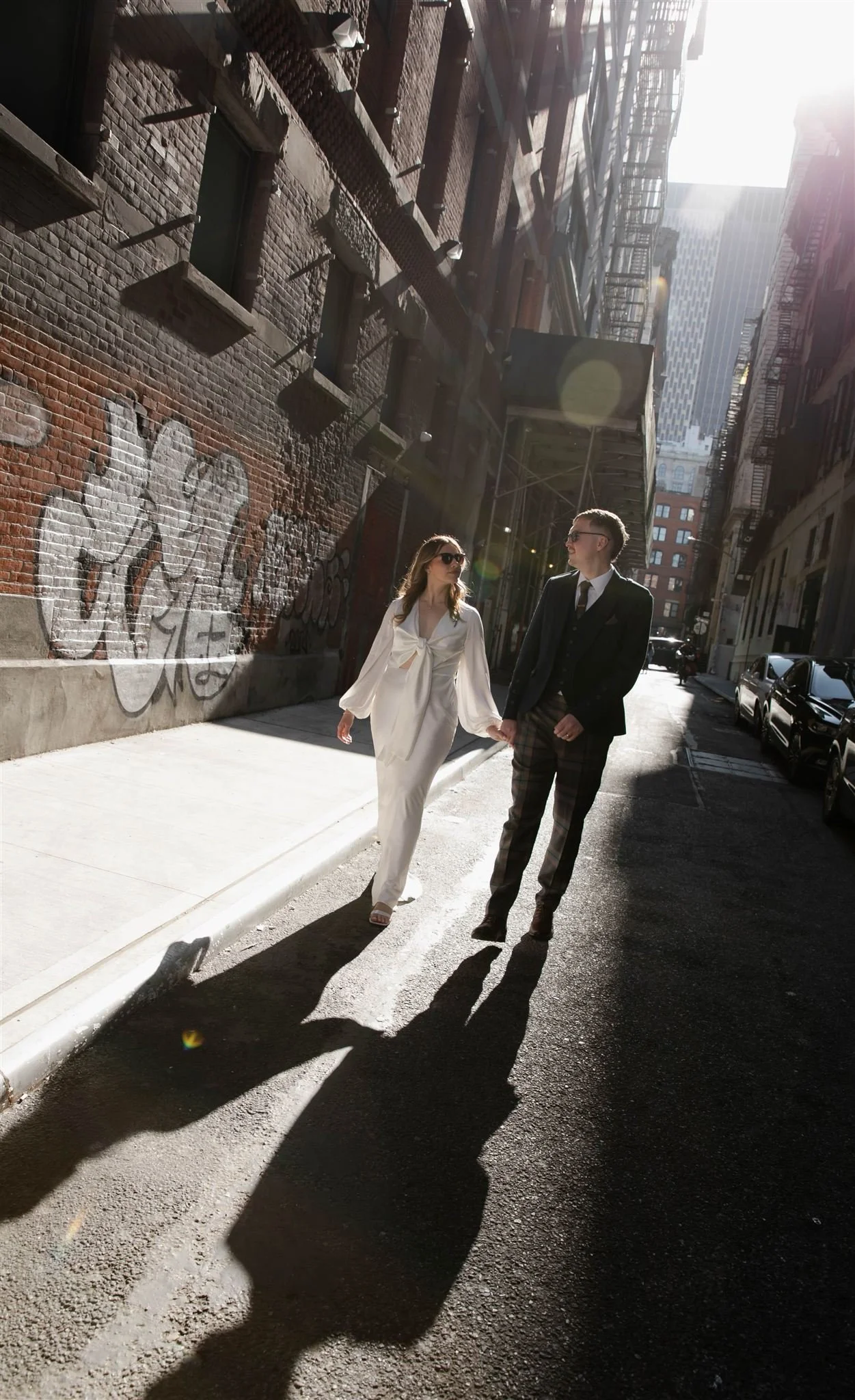 A New York City Elopement photographed by a NYC Elopement Photographer.