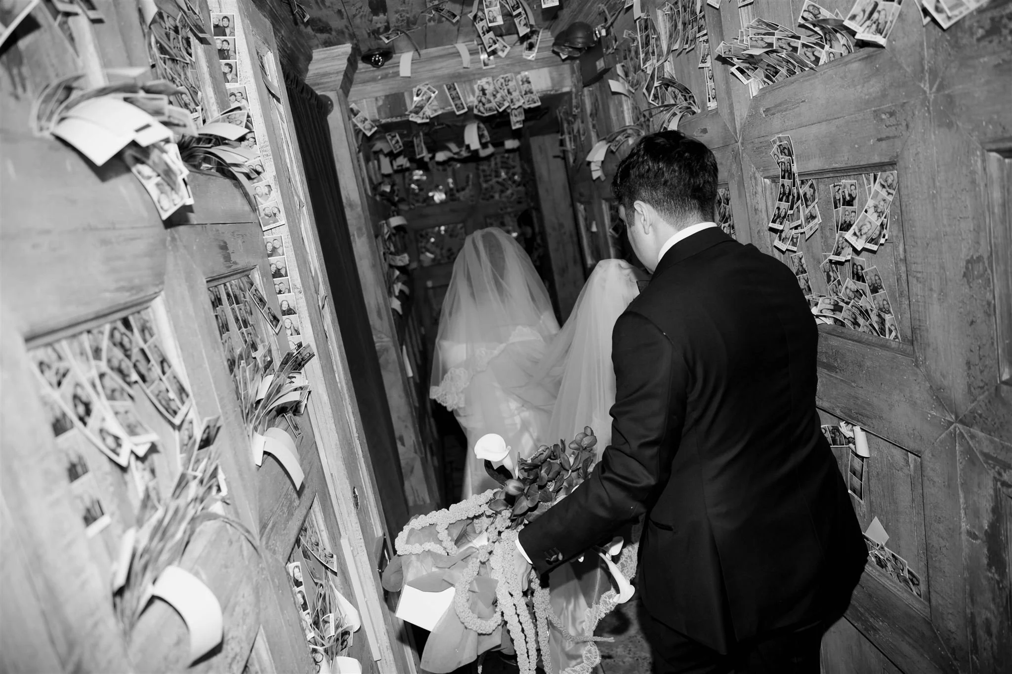 Gilt Bar Speakeasy Wedding photo in Chicago.