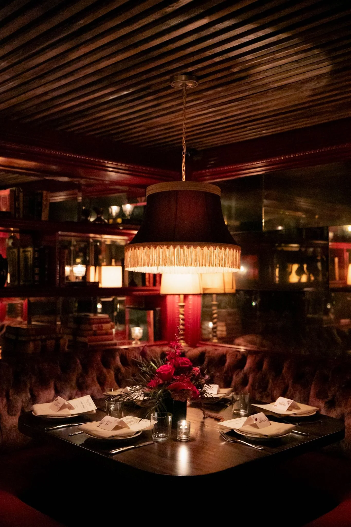 Gilt Bar Wedding decor in Chicago.