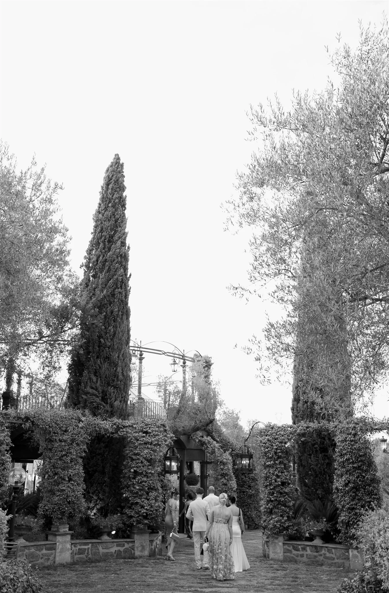 A wedding reception at Tenuta Corbinaia Villa in Tuscany, Italy.