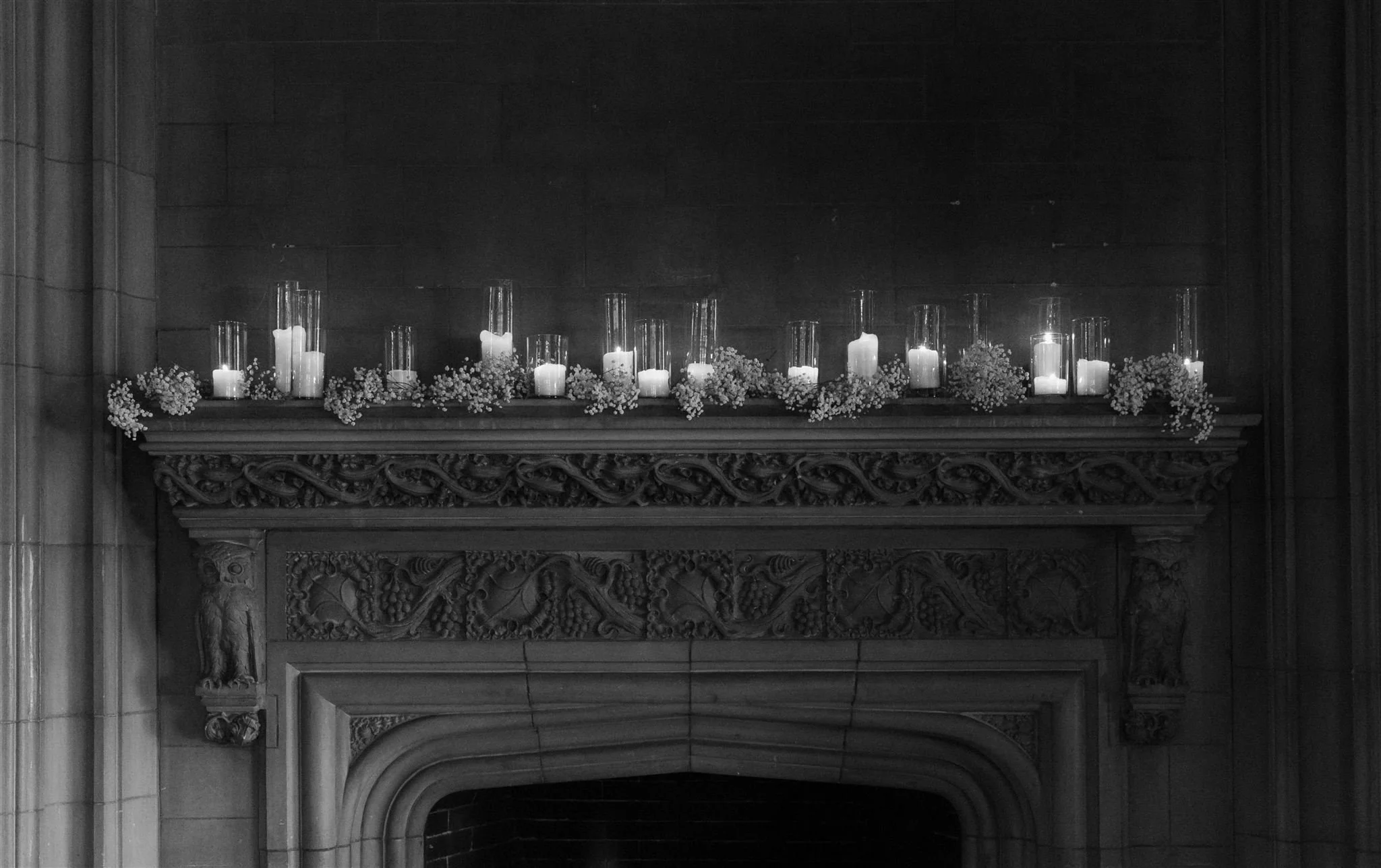 A wedding ceremony at The University Club of Chicago.