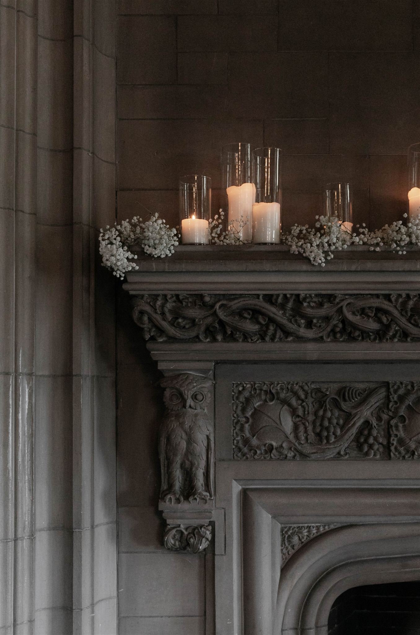 A wedding ceremony at The University Club of Chicago.