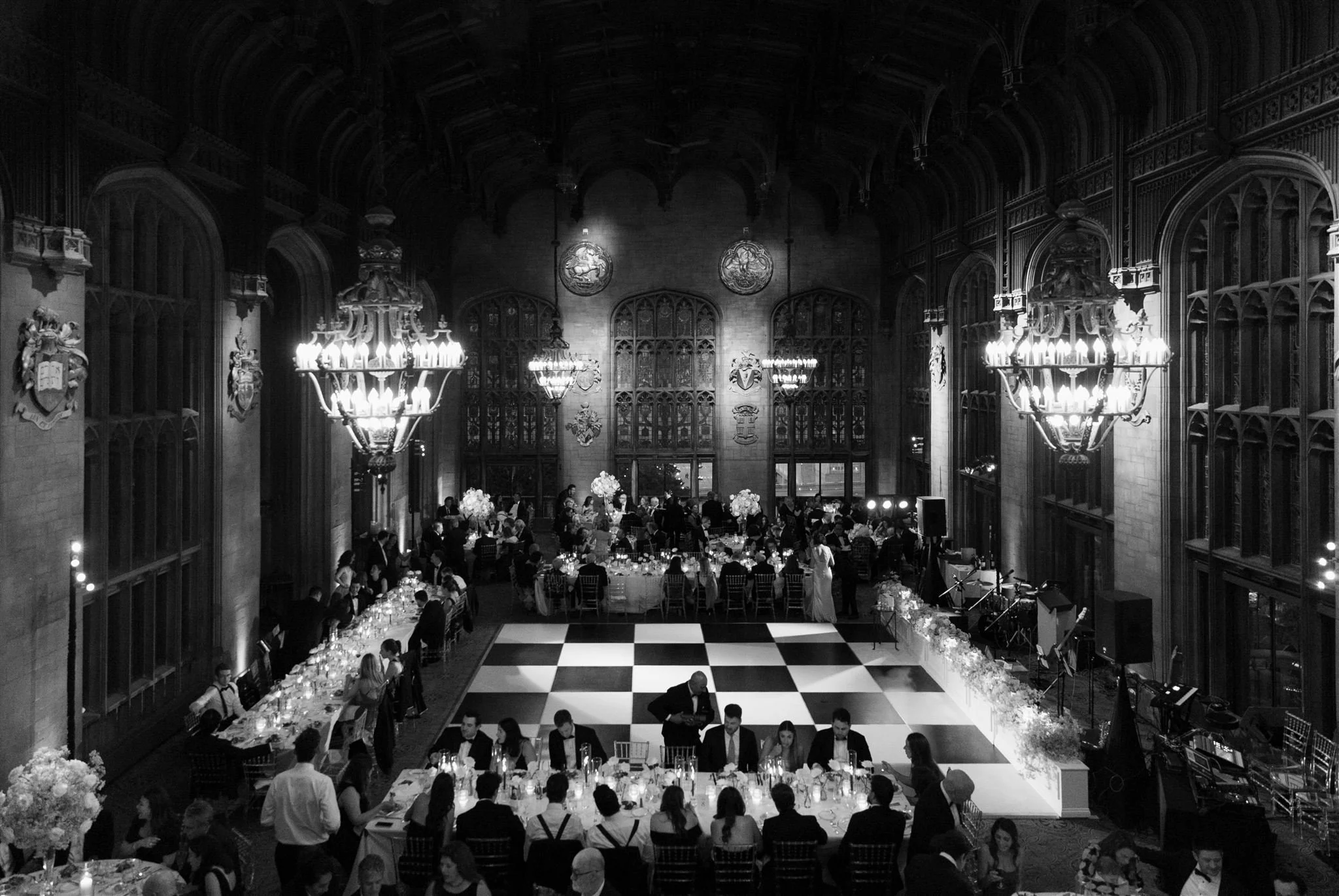 A wedding at The University Club of Chicago.