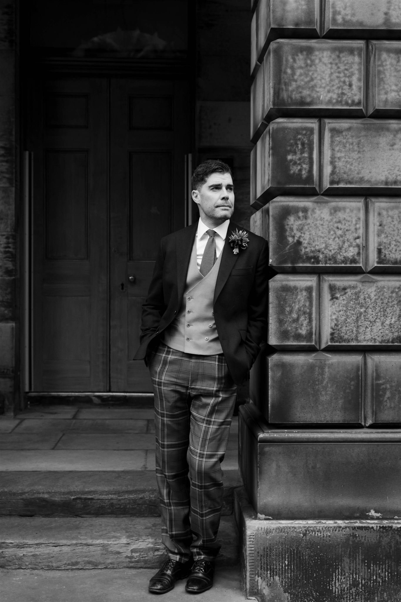 A Hawksmoor Edinburgh Wedding day in Edinburgh, Scotland.