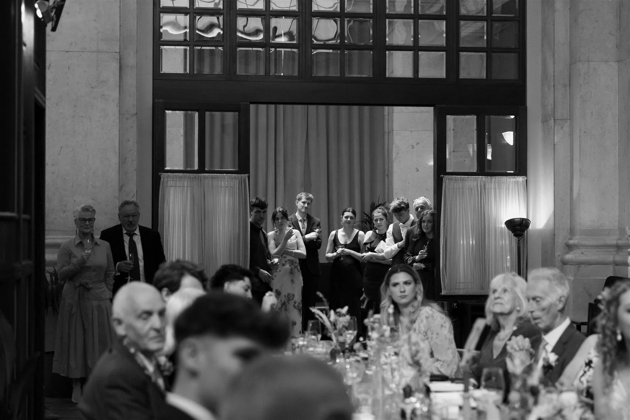 A wedding day at Hawksmoor in Edinburgh, Scotland.