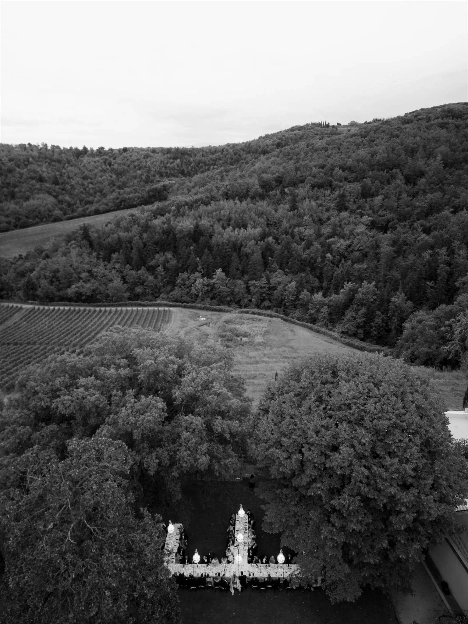 A wedding day at Dievole Wine Resort in the Chianti region of Tuscany, Italy.