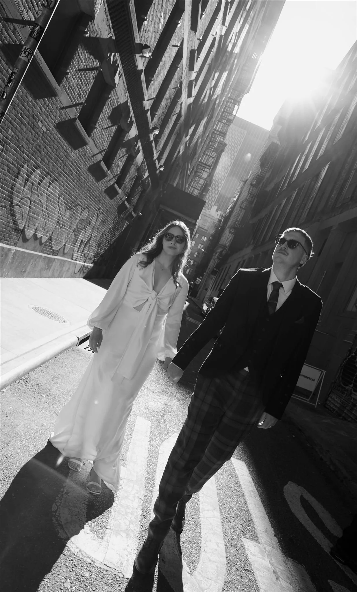 A New York City Elopement photographed by a NYC Elopement Photographer.