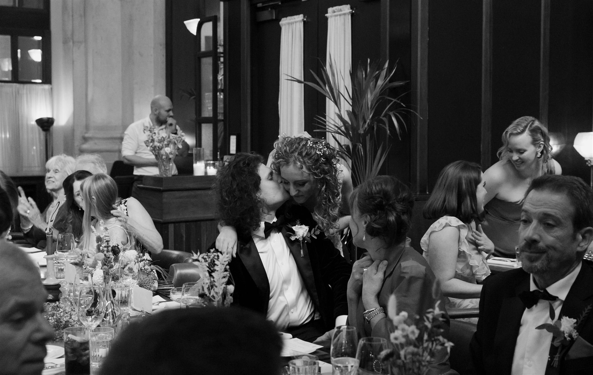 A wedding day at Hawksmoor in Edinburgh, Scotland.