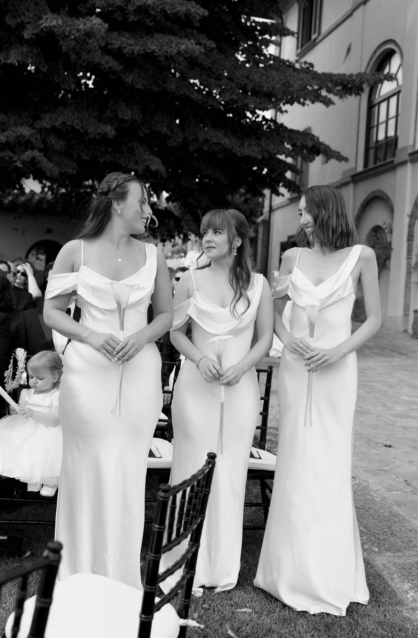 A wedding day at Dievole Wine Resort in the Chianti region of Tuscany, Italy.